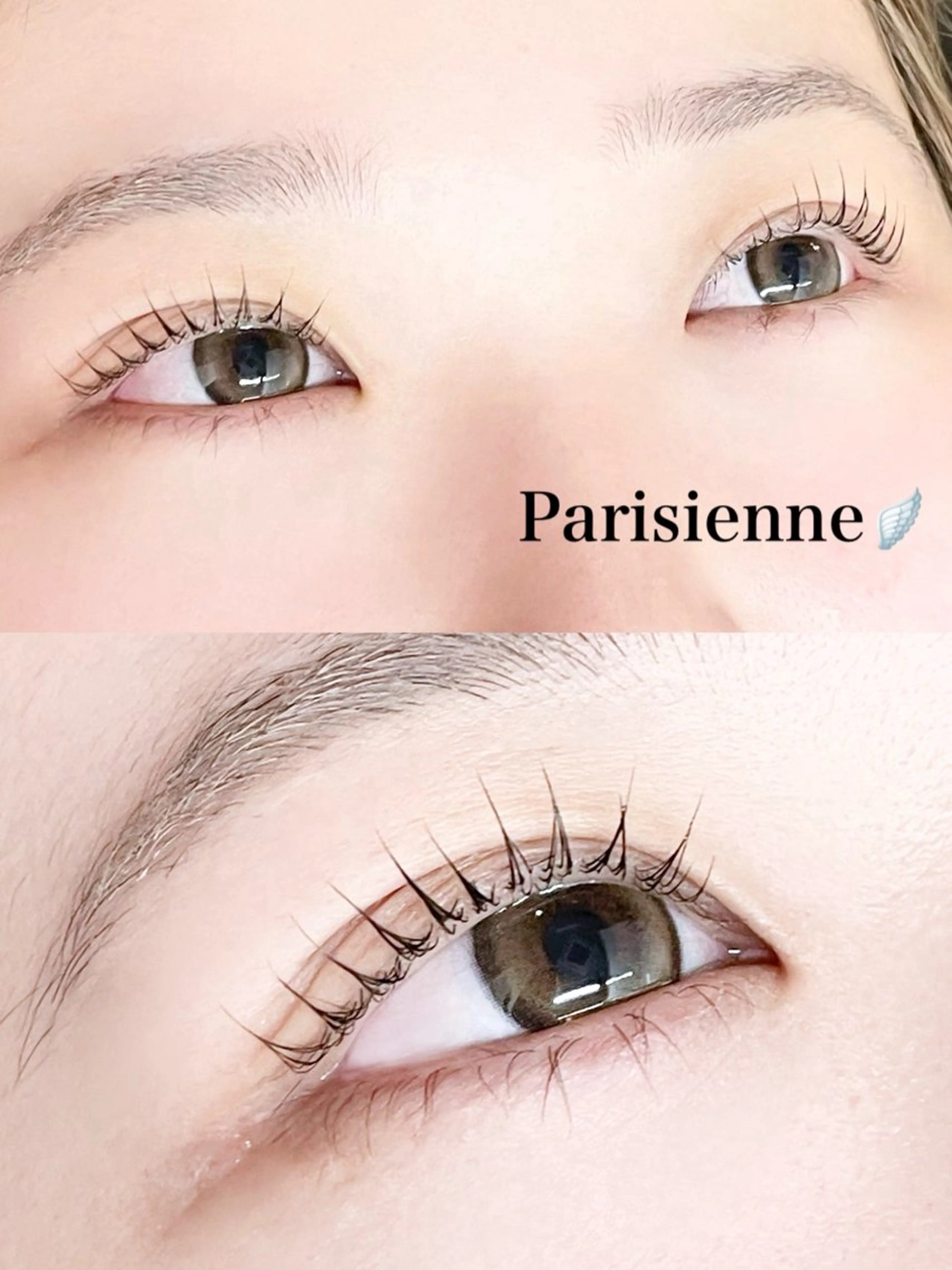 パリジェンヌラッシュリフト💞ぱっちりかわいいお目元に仕上げます✨の写真