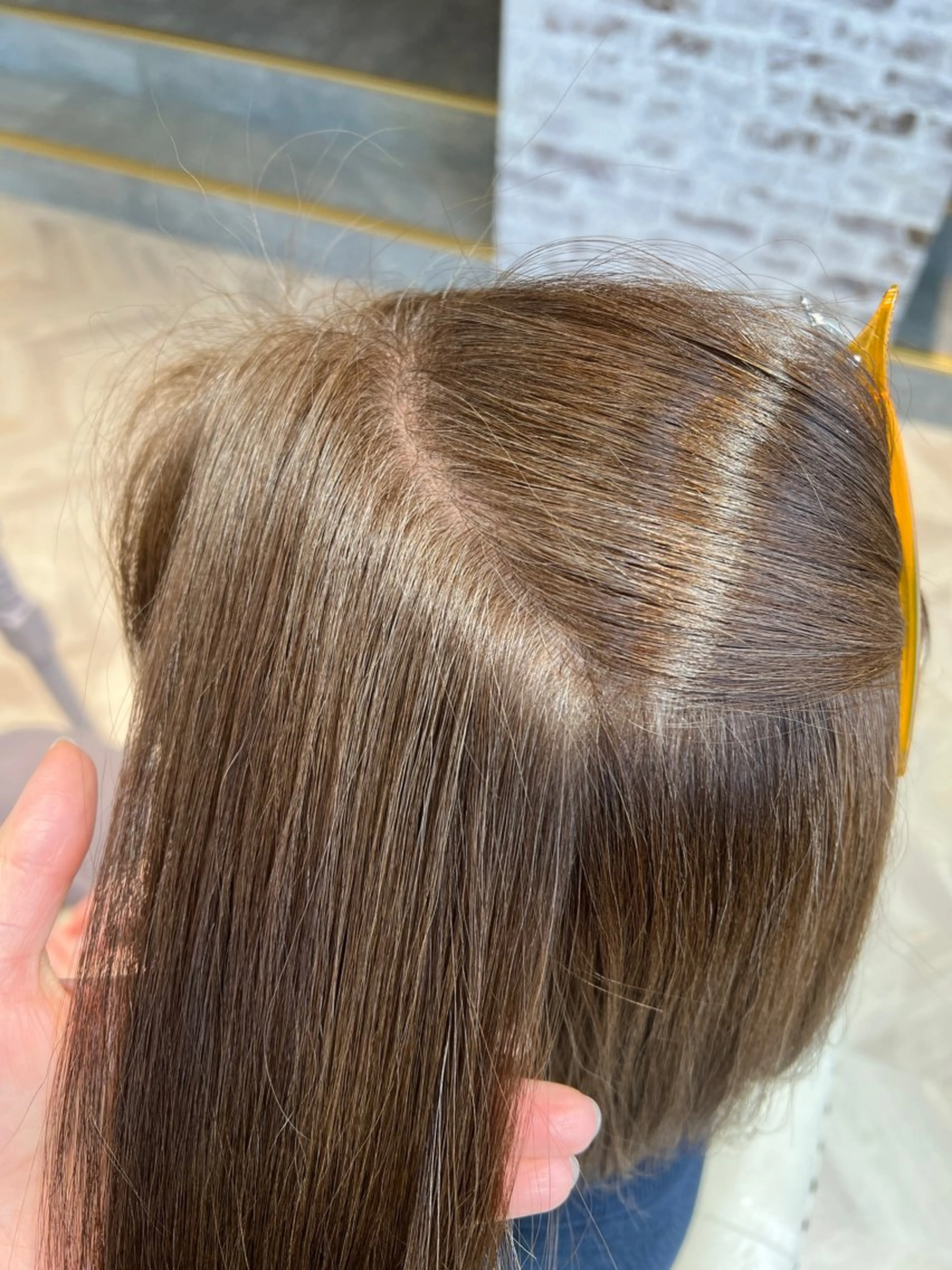 【白髪ぼかし】白髪染め剥がし+髪質改善トリートメント🫧補足説明を必ずご確認ください⚠️の写真