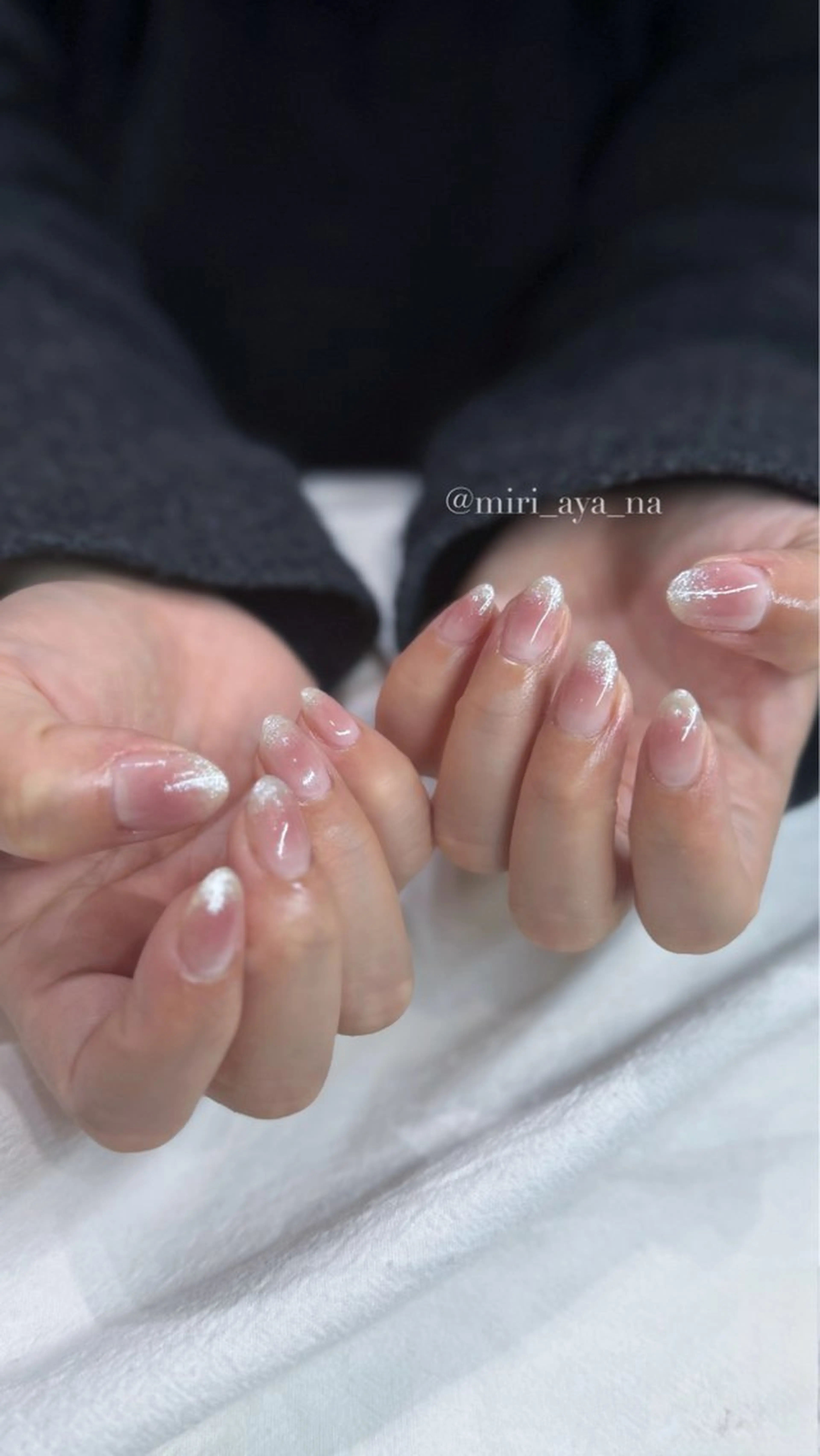 ネイル ラメ(グリッター) ハンドネイル 新宿代々木/ちゅるん ワンホン/miriのネイルデザイン