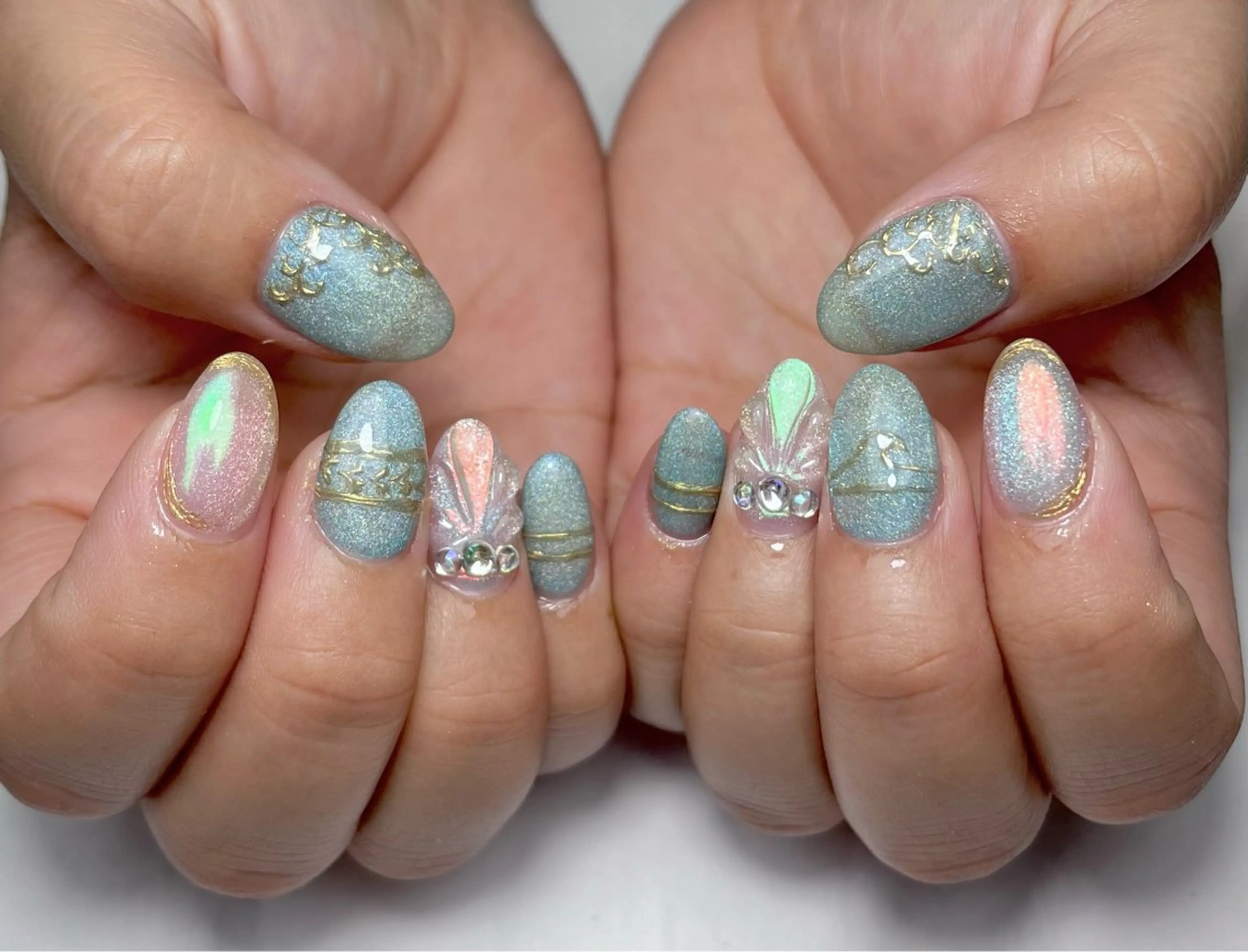 ネイル HTH ✿rikakoのネイルデザイン