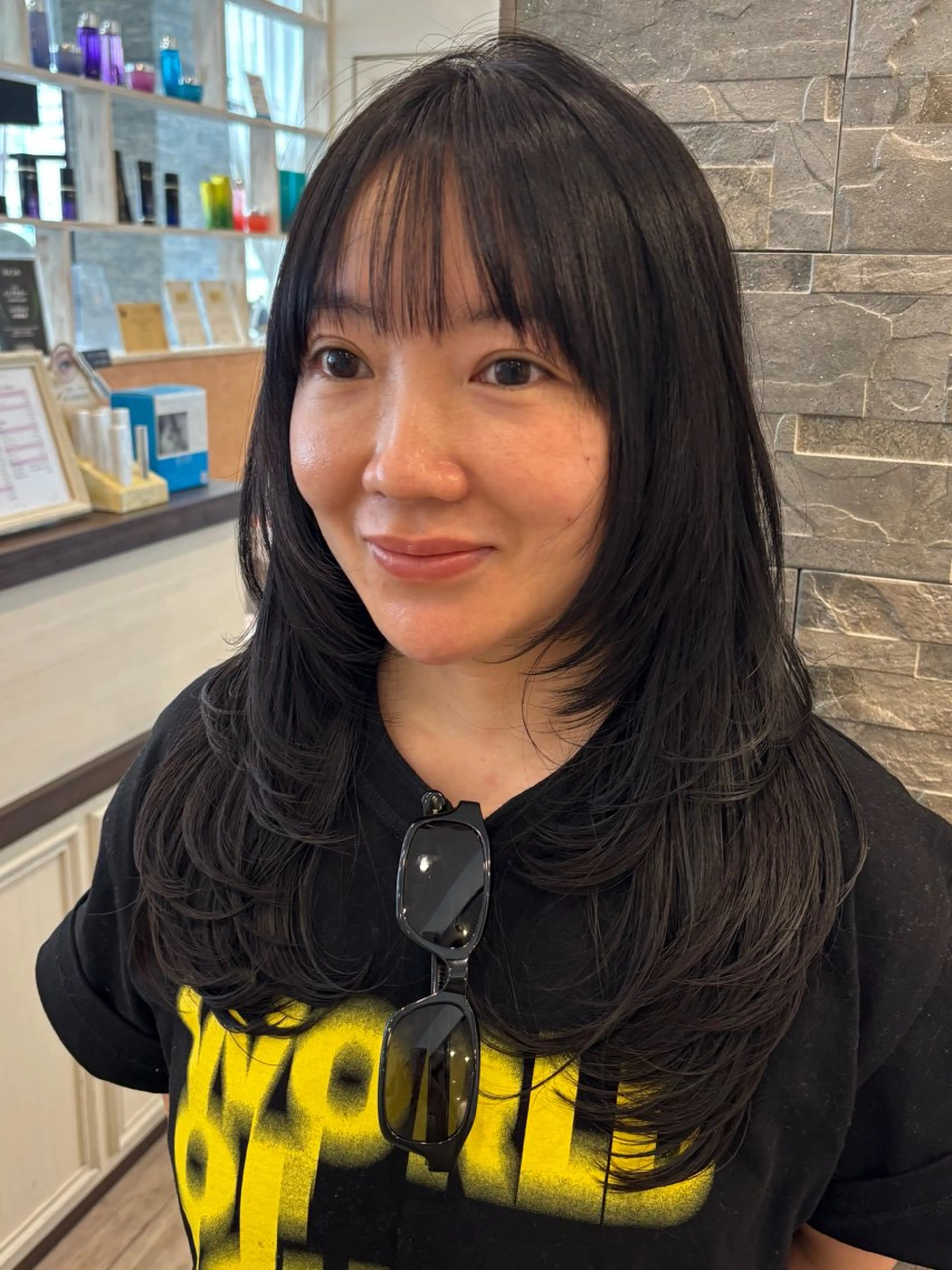 セミロング カット 🫧髪質改善🫧ツヤ 髪🫧Terumiのヘアスタイル
