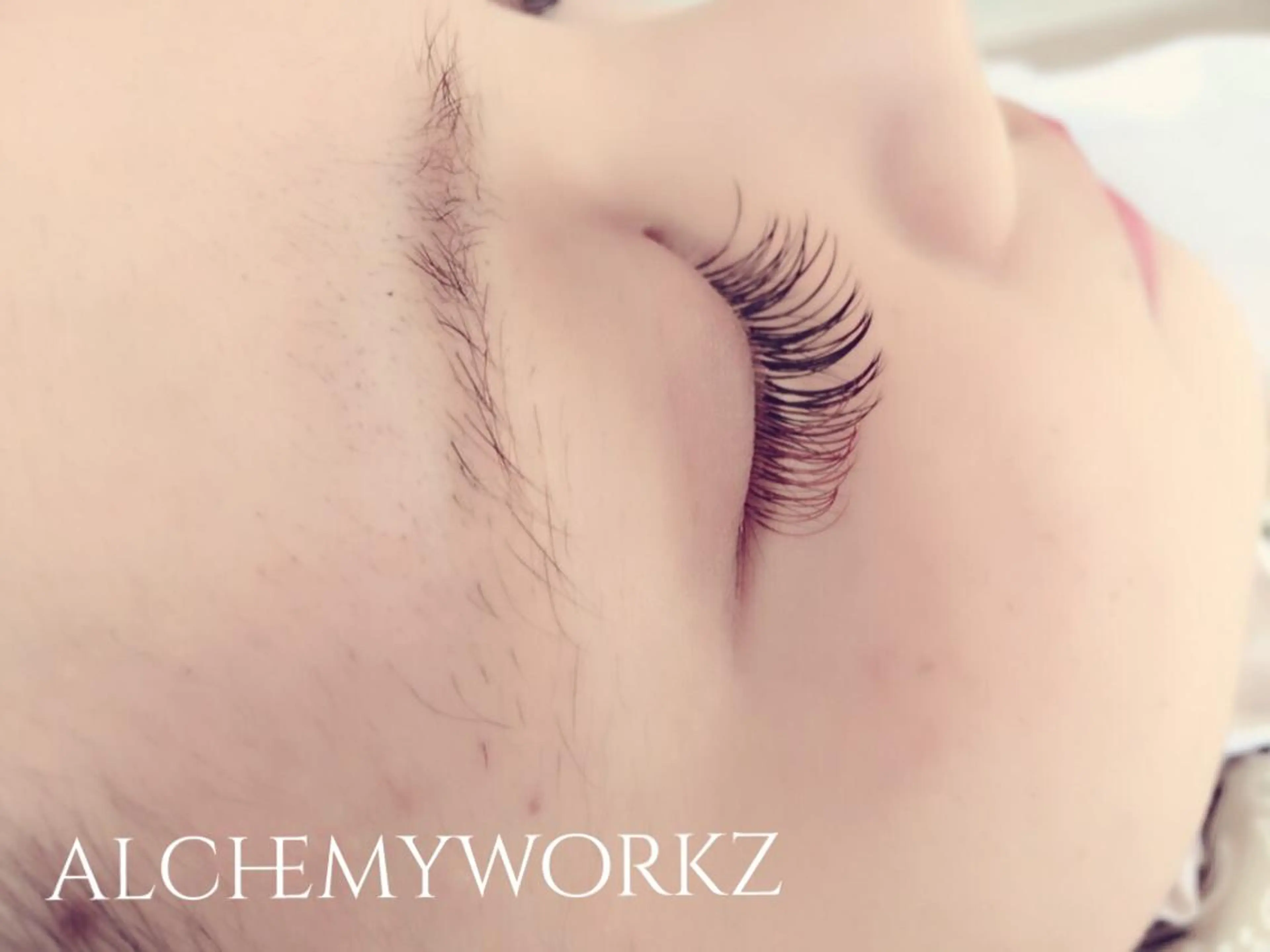 マツエク・マツパ Cカール カラーマツエク セーブル alchemy workzのマツエク・マツパデザイン