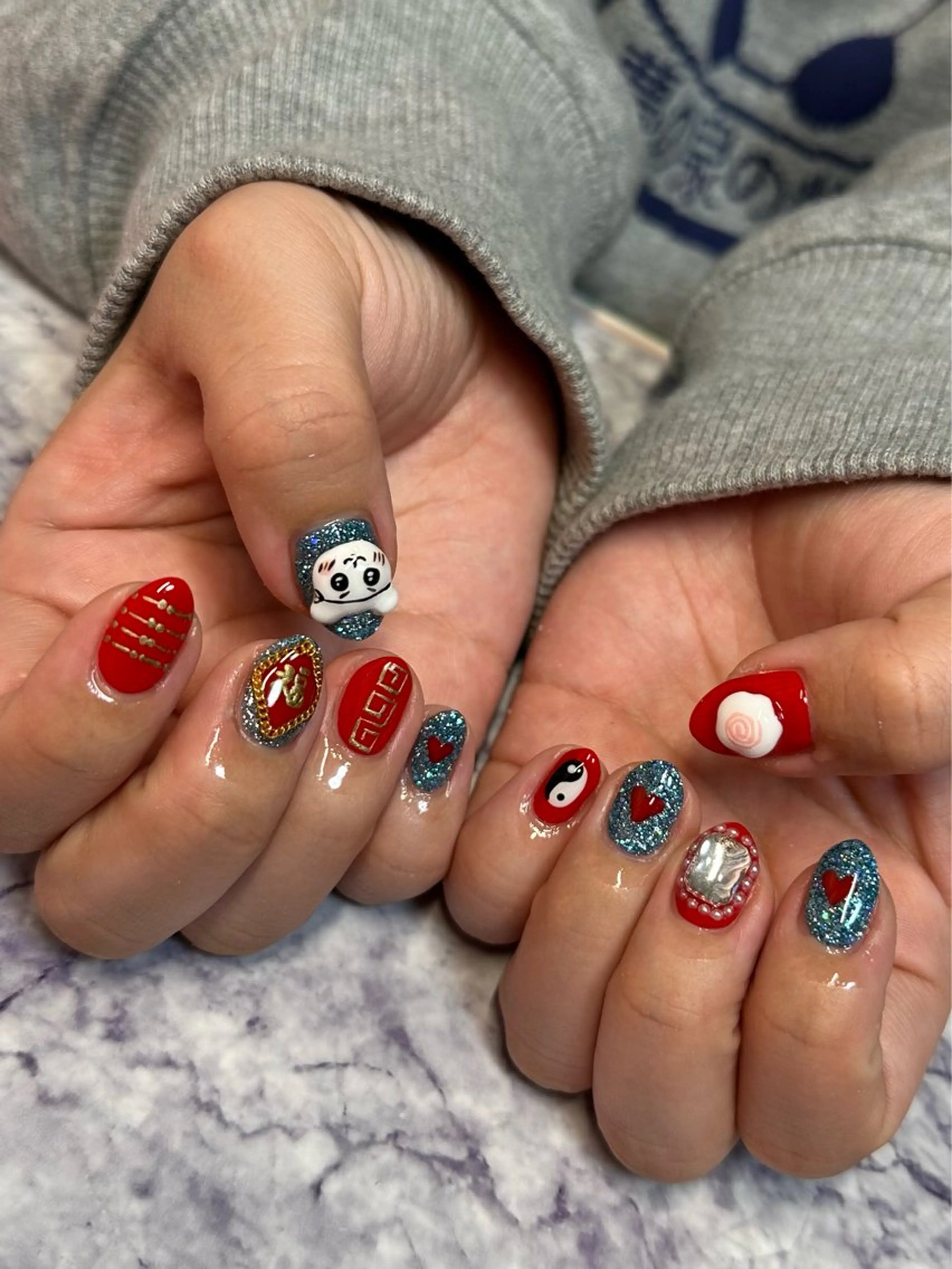 ネイル ハンドネイル フットネイル Pretzels🥨 【プレッツェル】ミウのネイルデザイン