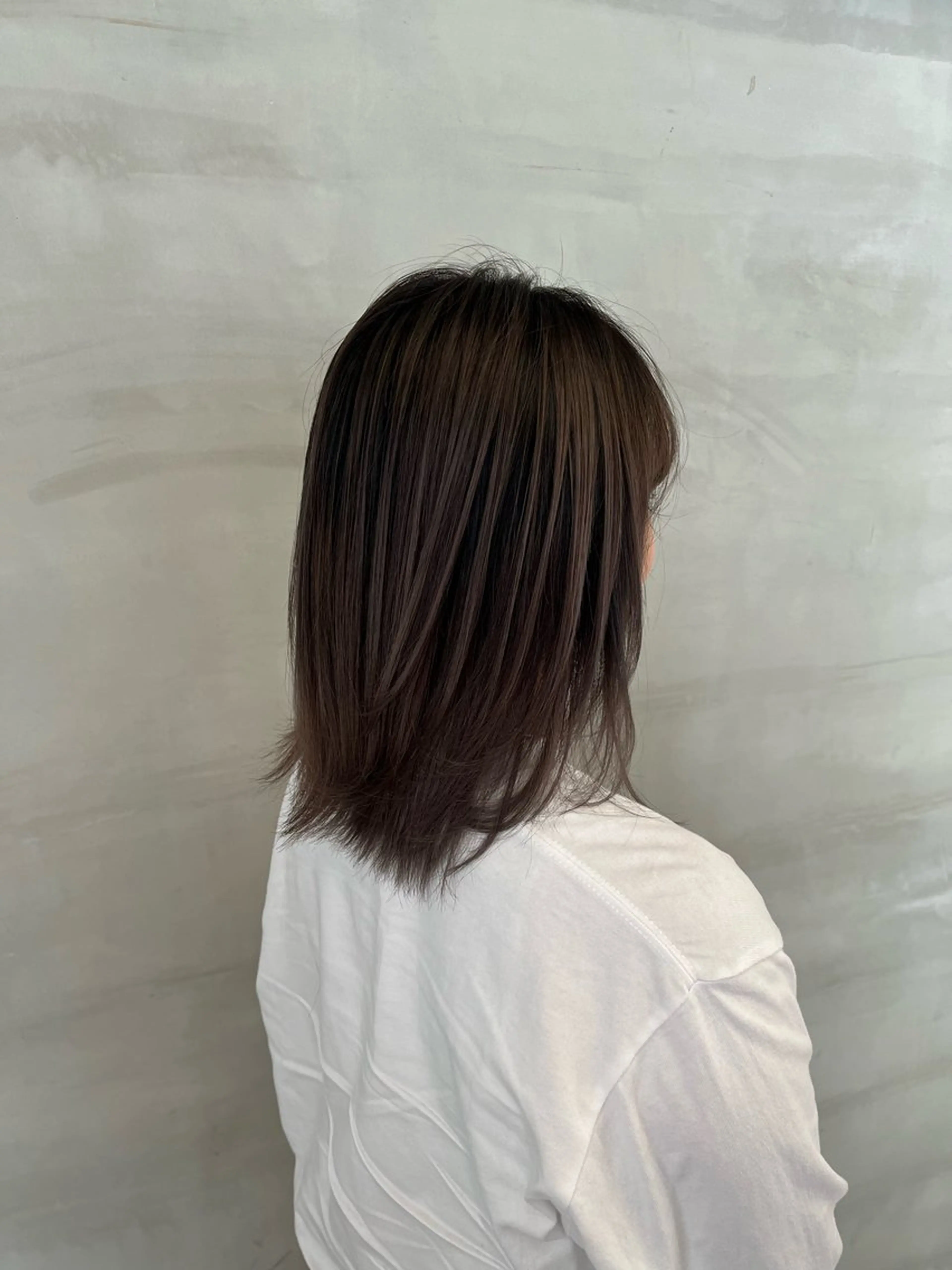 ミディアム カラー ヘアカラー トリートメント 鮫島海斗☆レイヤー☆ ケアブリーチのヘアスタイル