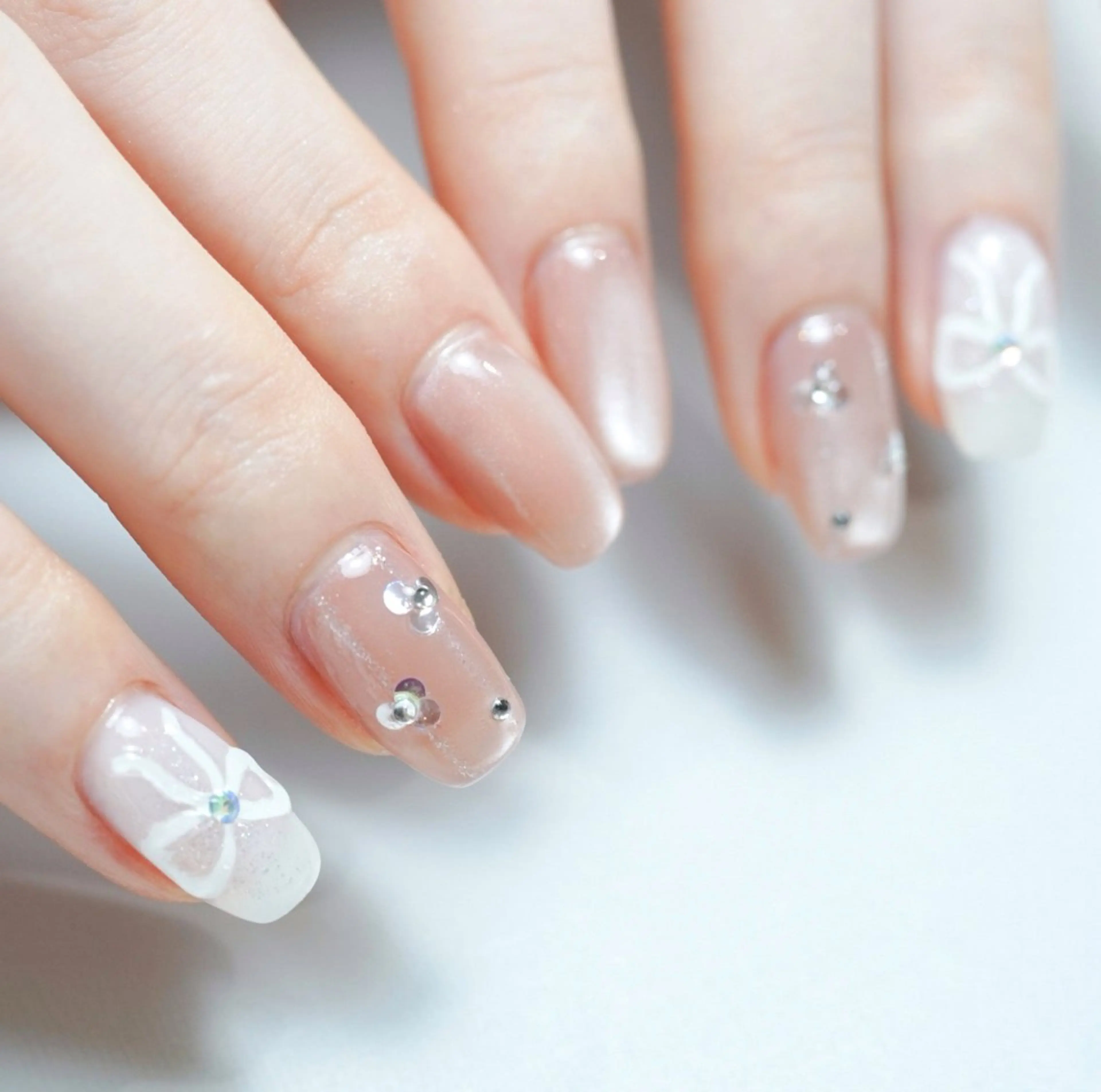 ミディアム ハンドネイル Re nail所属・Re nailのネイルデザイン