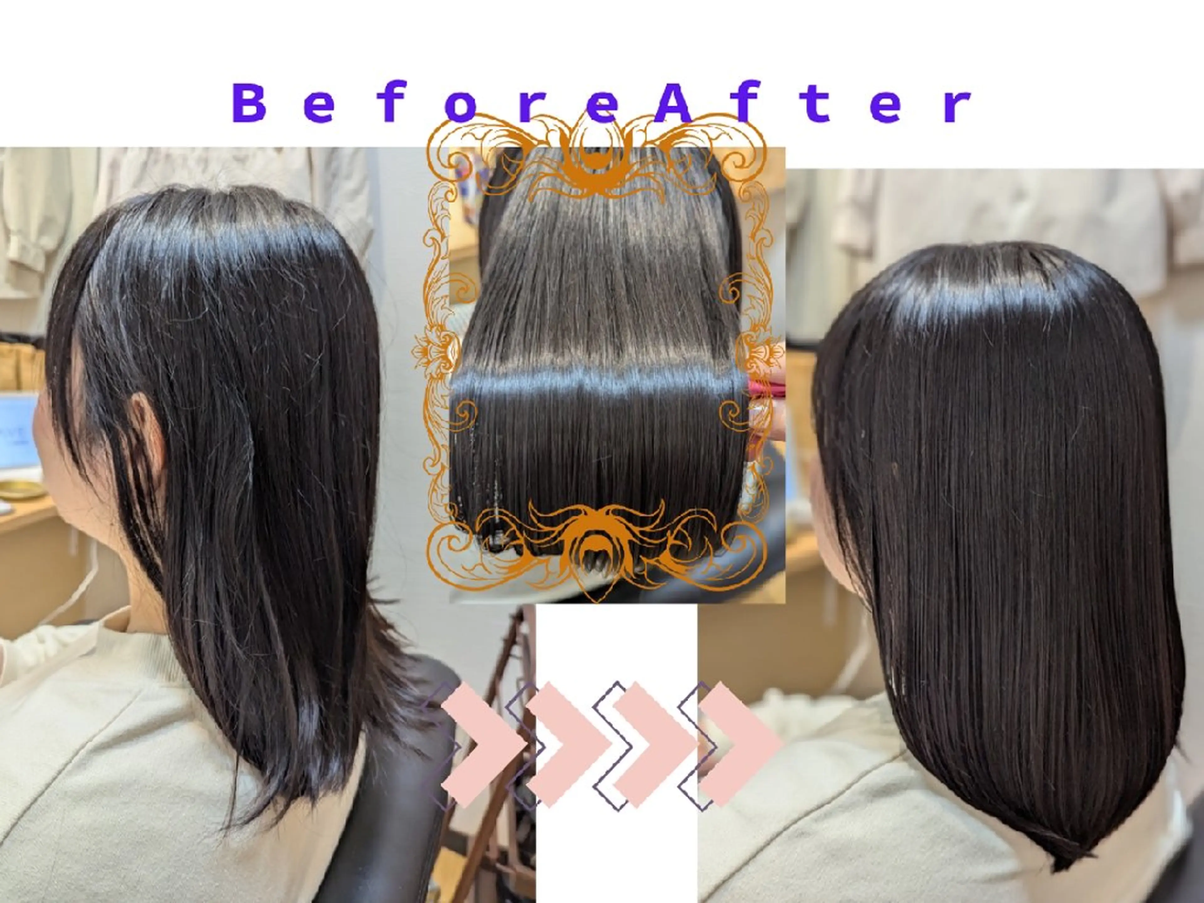 ミディアム 髪屋こころ 峯村 衣舞のヘアスタイル