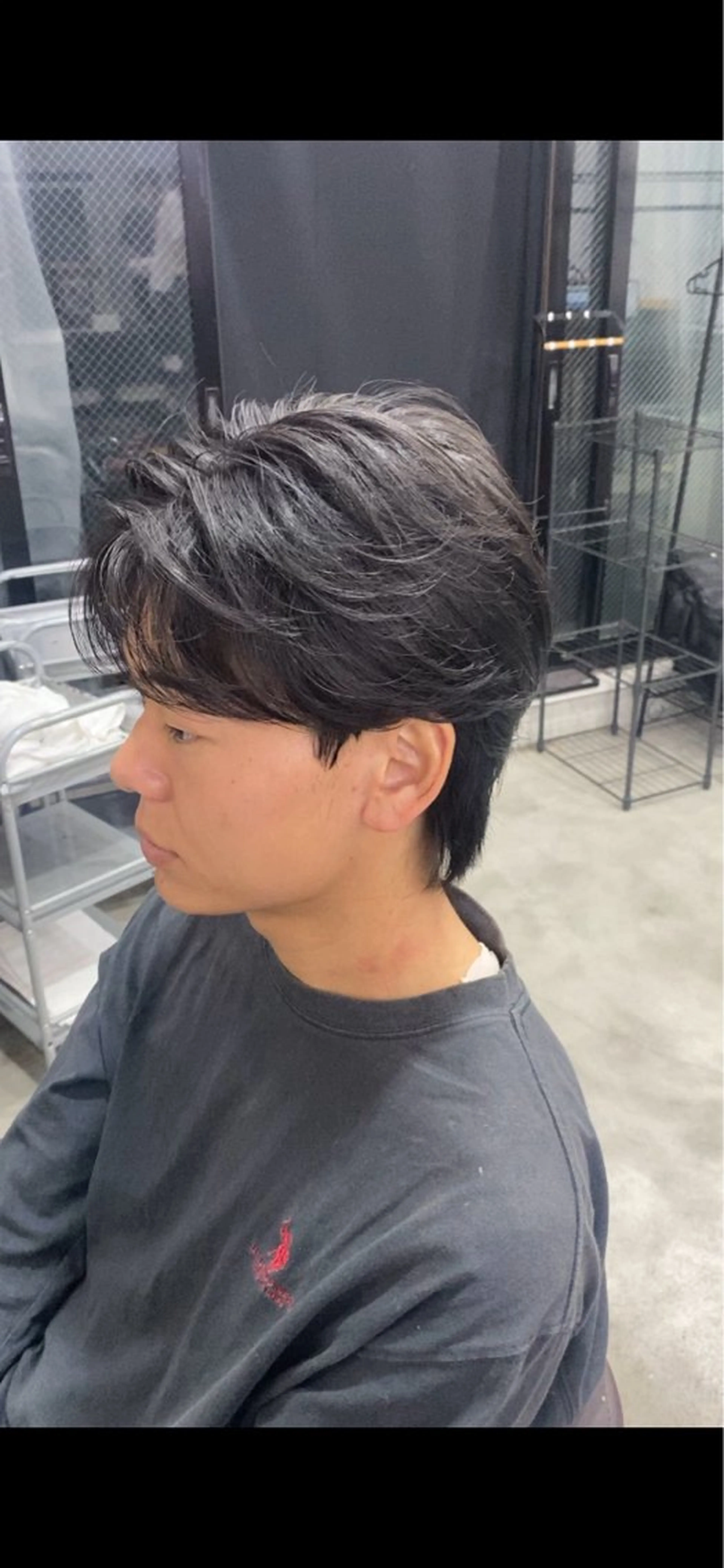 ショート メンズ メンズパーマ メンズカット/カラー スギウラ　ヒサヤのヘアスタイル