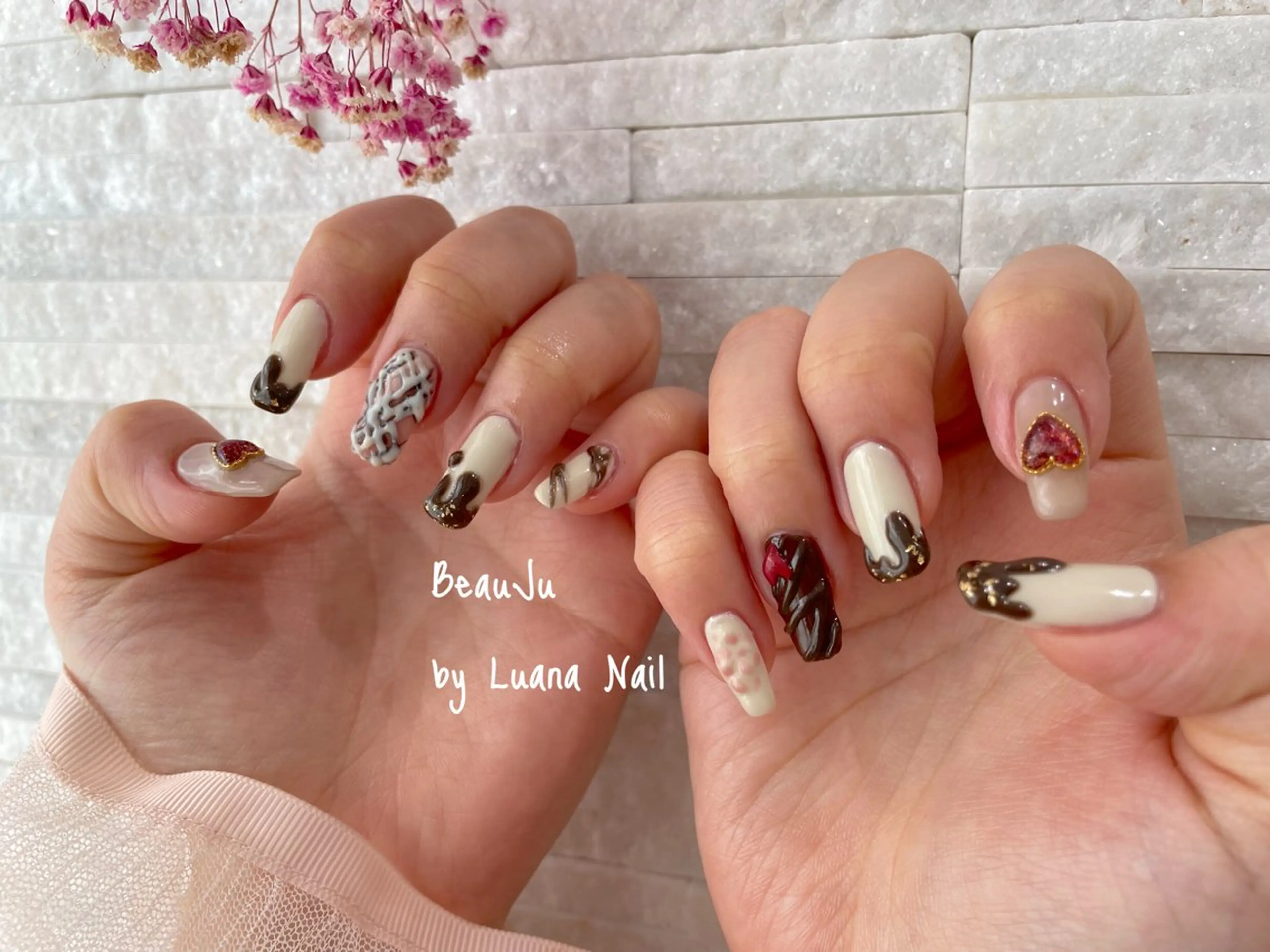 ネイル ハンドネイル BeauJu by Luana Nailのネイルデザイン
