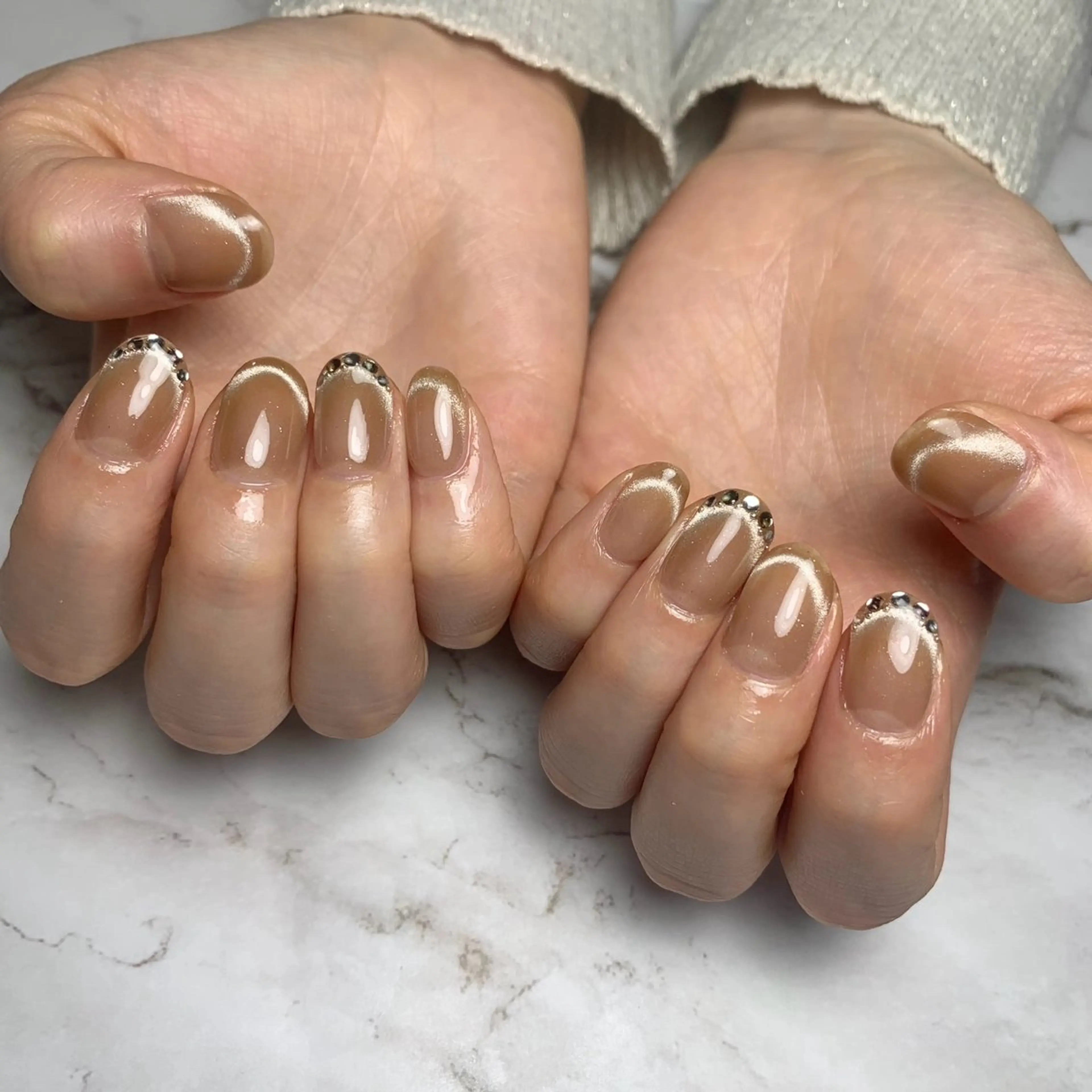 ネイル マグネットネイル 'Olu KUMIのネイルデザイン