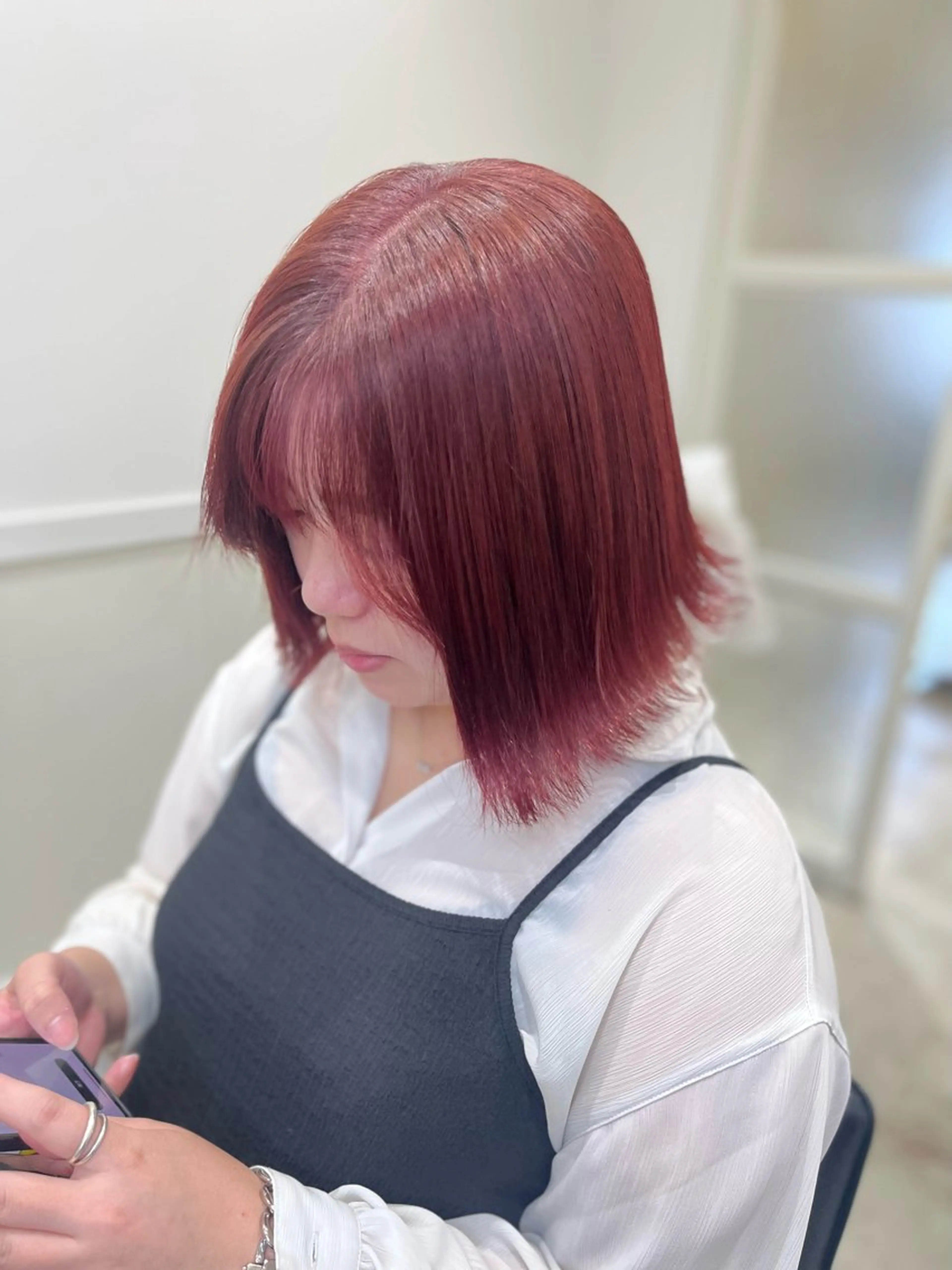 ショート カラー ブリーチ ブリーチなしカラー 髪質改善 トリートメント 【ただの天才 🎨】のヘアスタイル