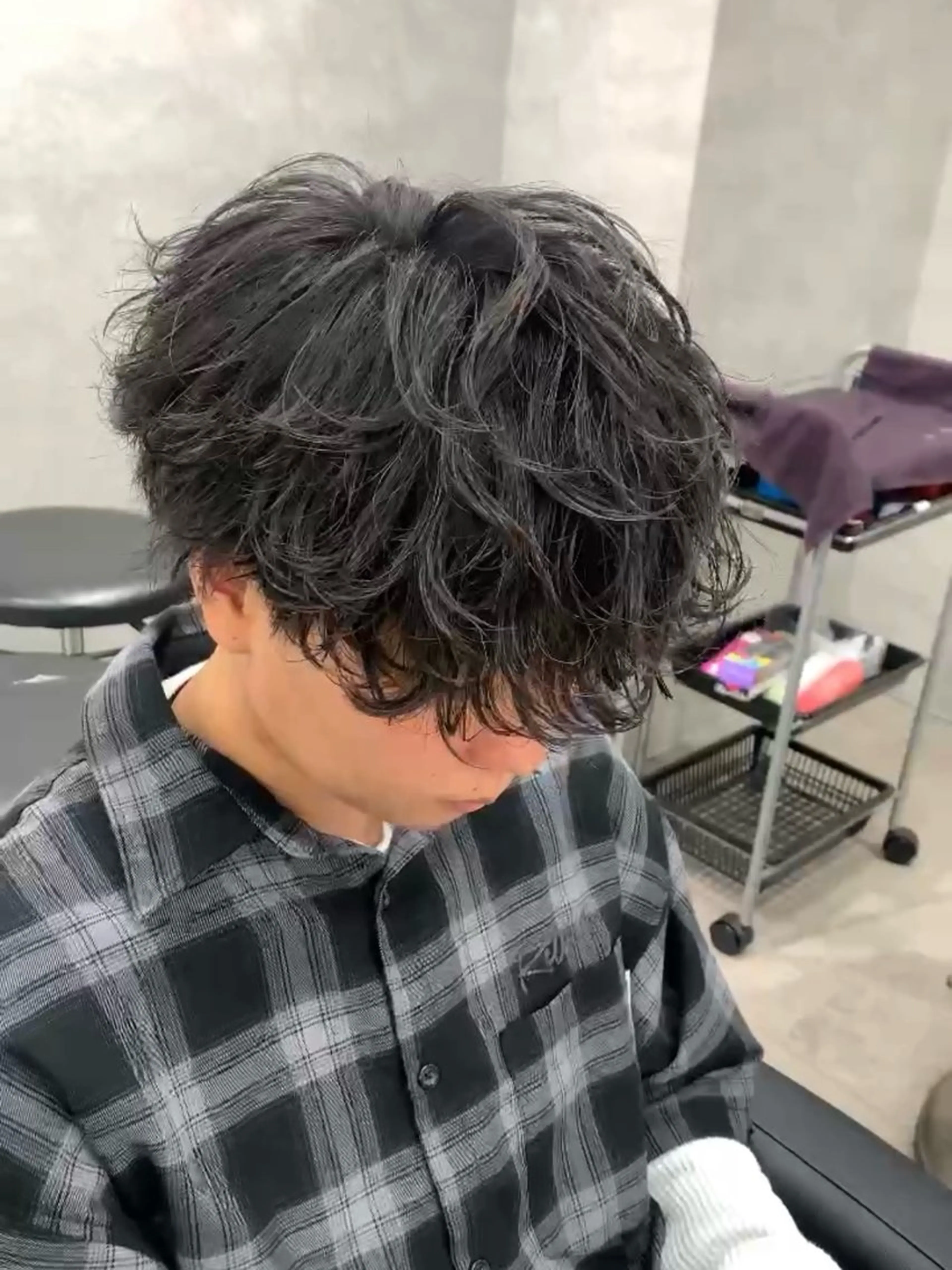 パーマ メンズ 圧倒的な仕上がり /メンズ特化はるひのヘアスタイル