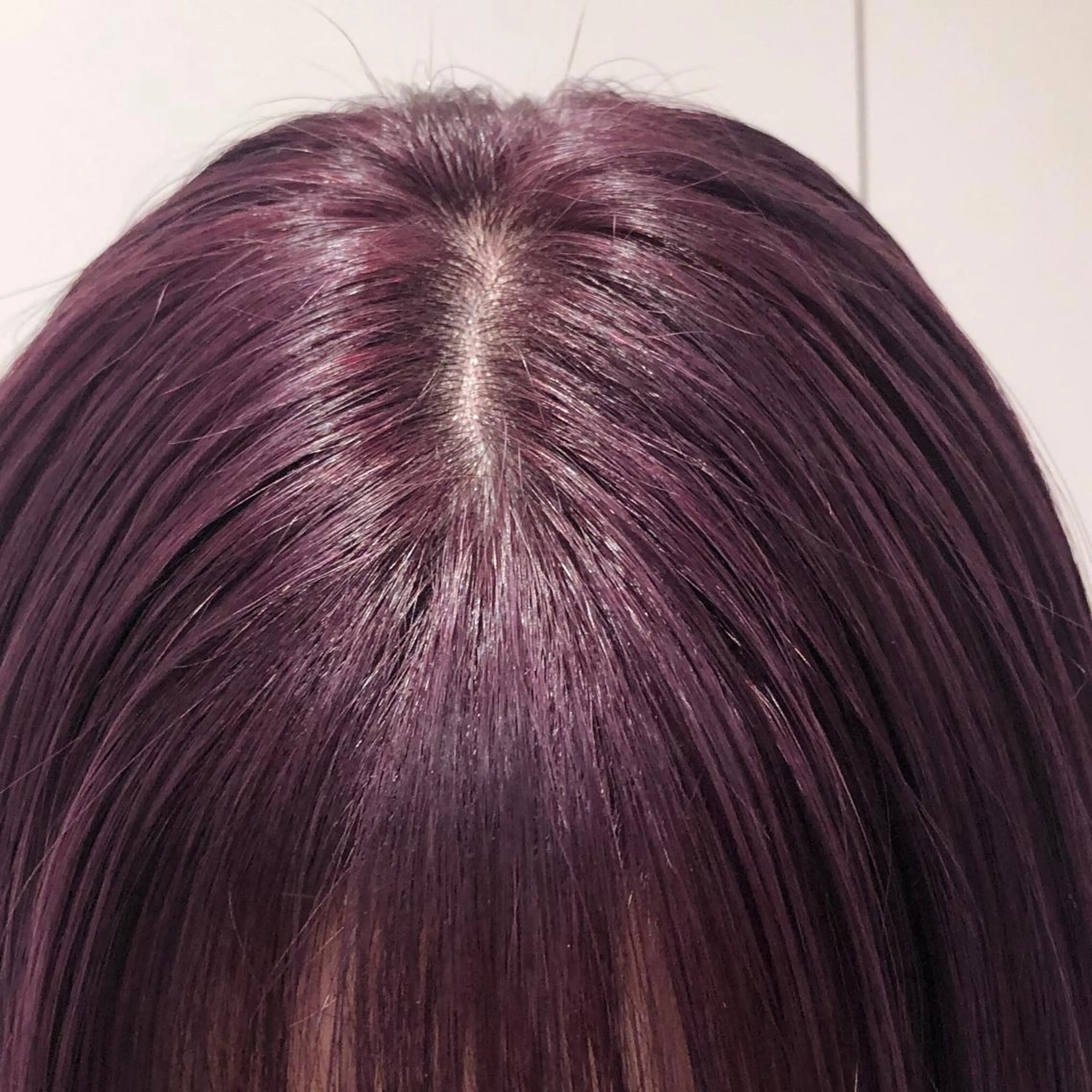 カラー カシス ピンクカラー バイオレットカラー 推しカラー✨ オタク美容師ユウカのヘアスタイル