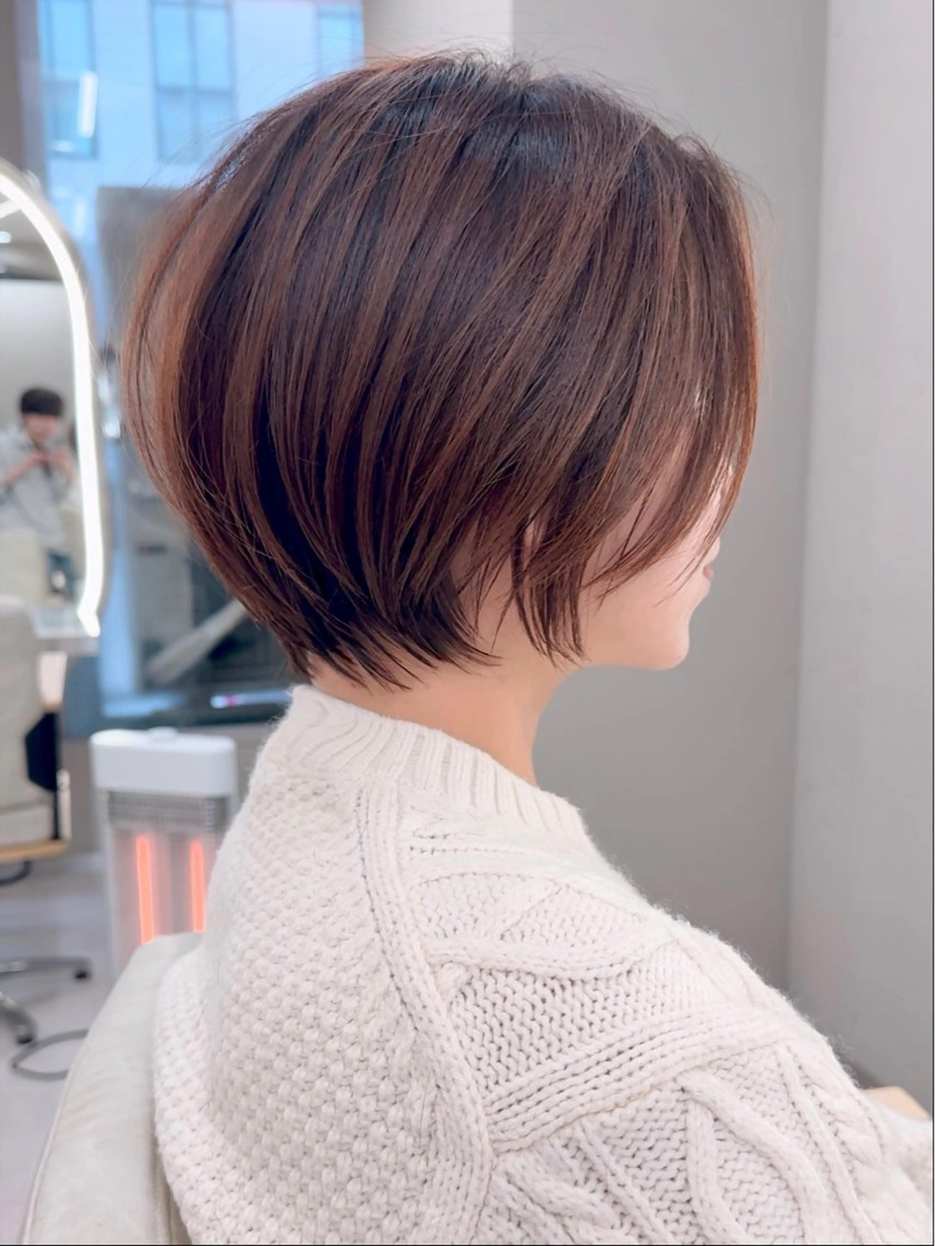 ショート ショート/レイヤー /札幌/小山内のヘアスタイル