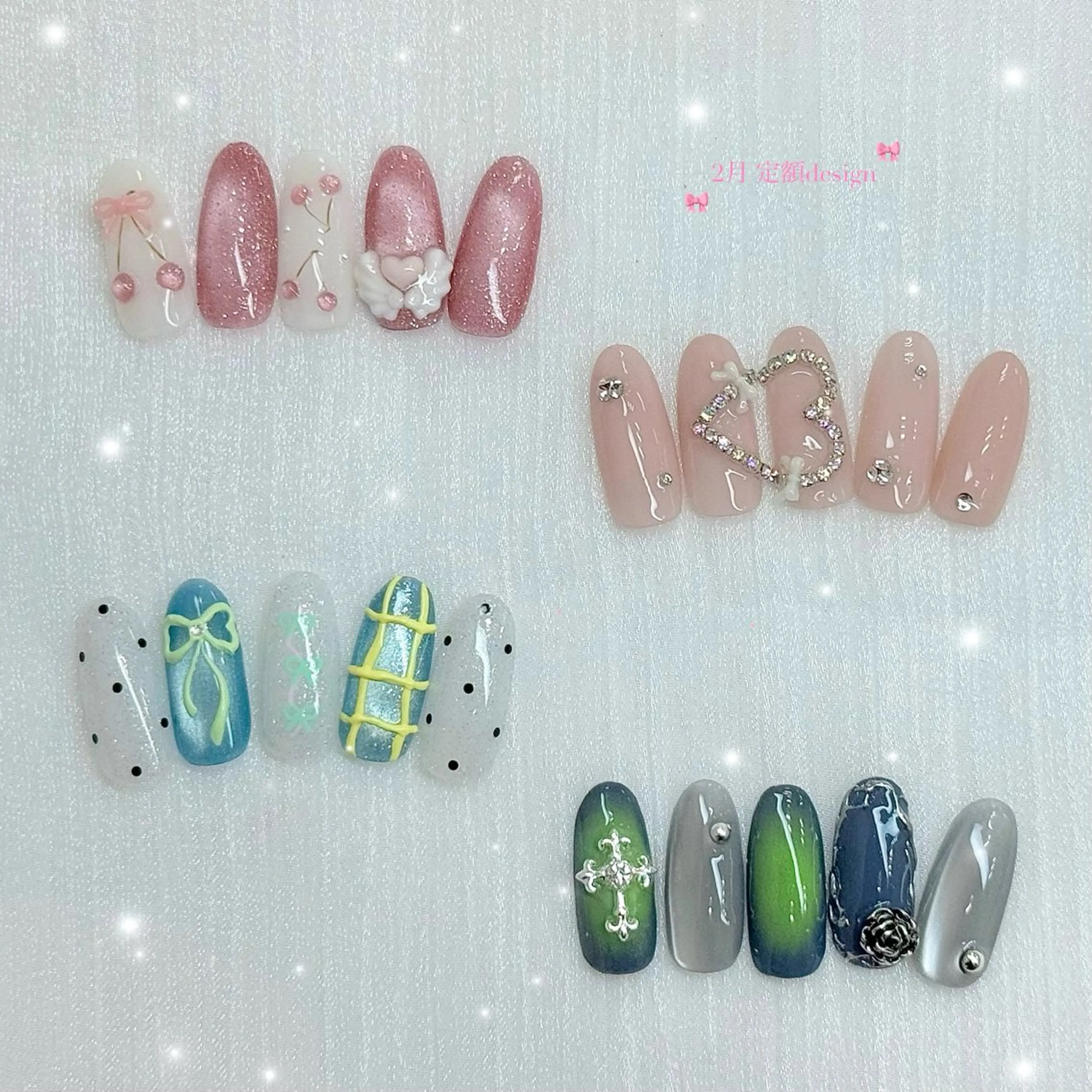 ネイル アートネイル ハンドネイル Purasia高橋✧ マグ/ワンホン/地雷のネイルデザイン