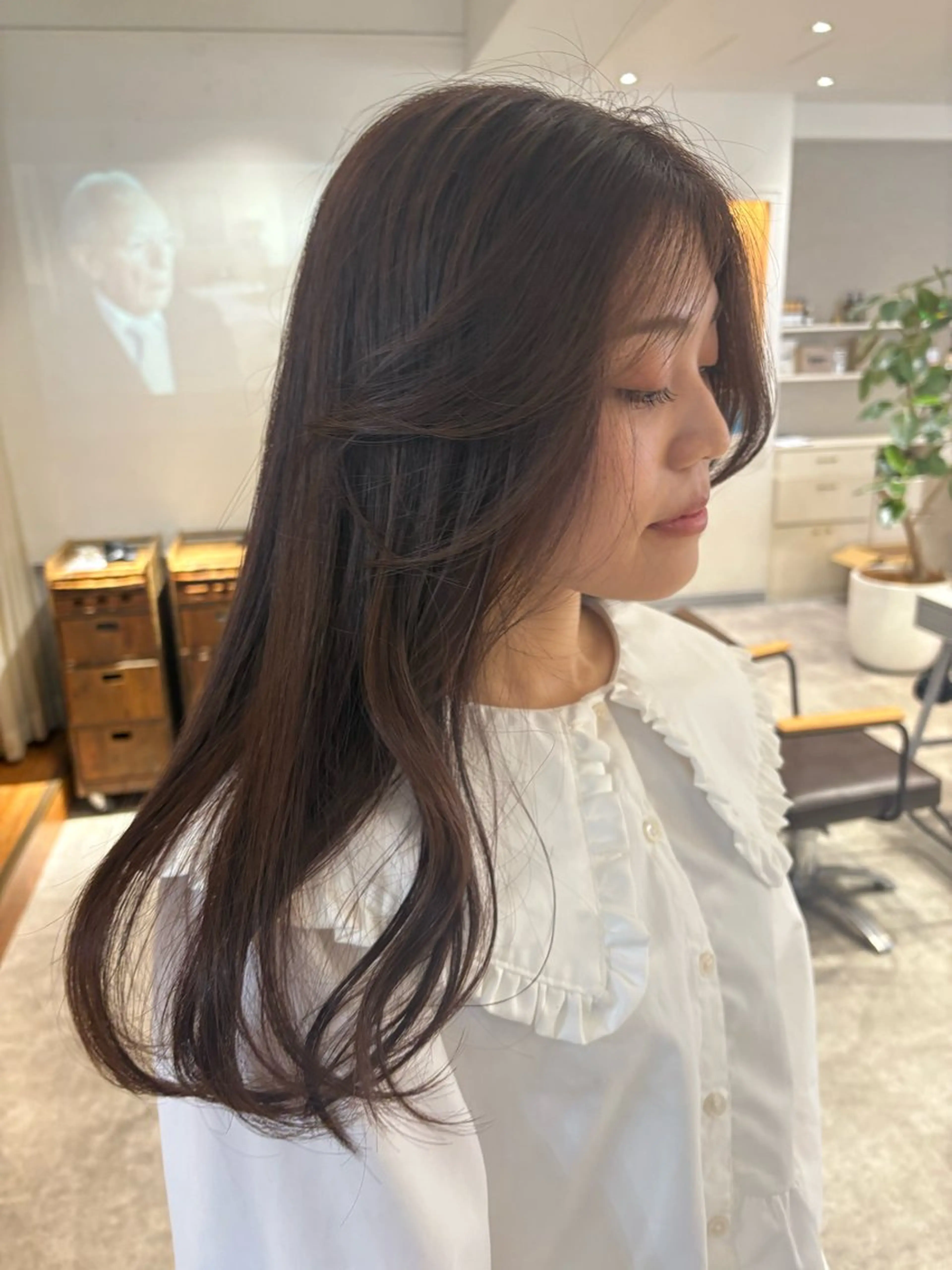 ロング SIKI yuuna レイヤーカット🪽のヘアスタイル