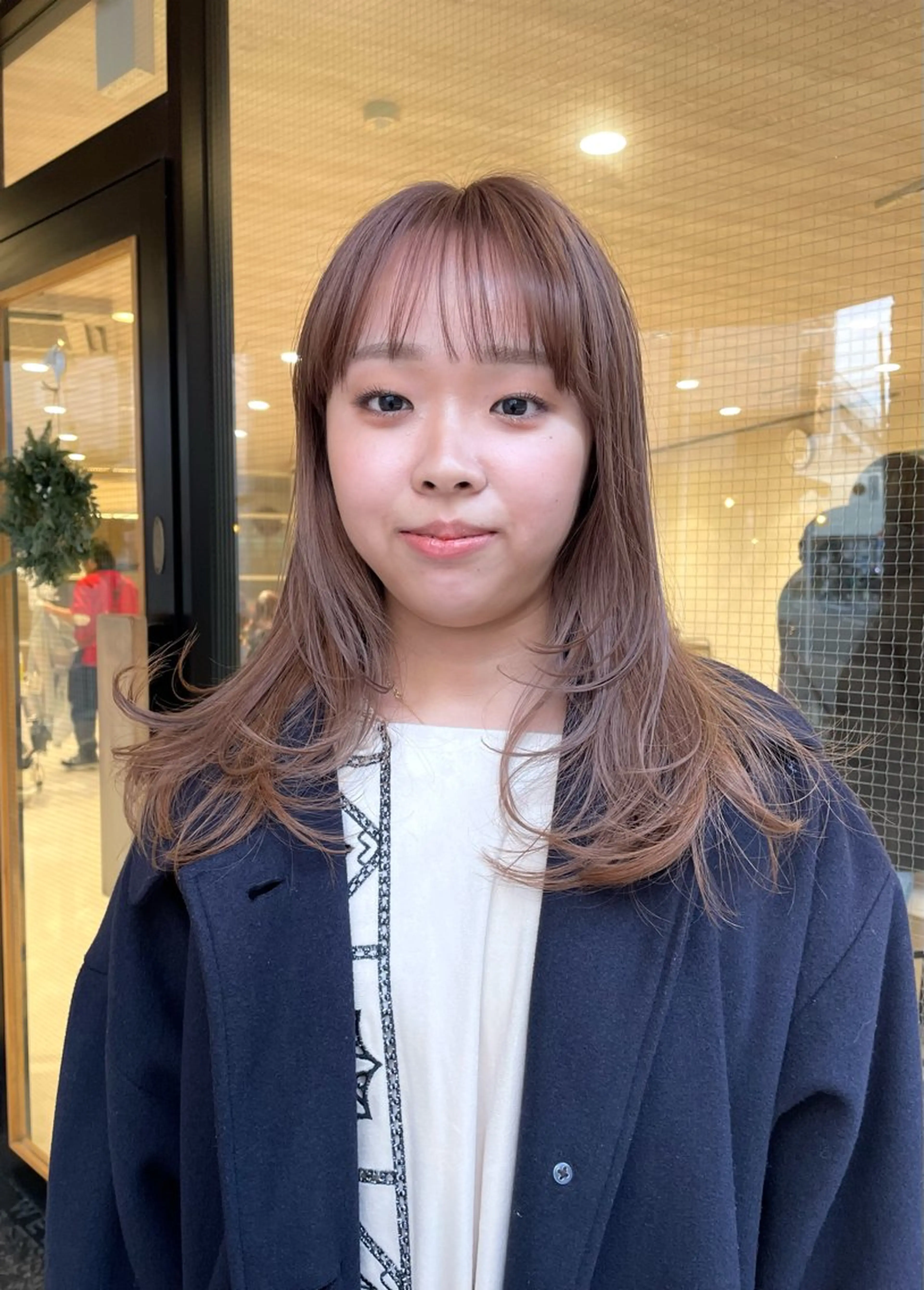 ミディアム haru/レイヤー/ ウルフのヘアスタイル