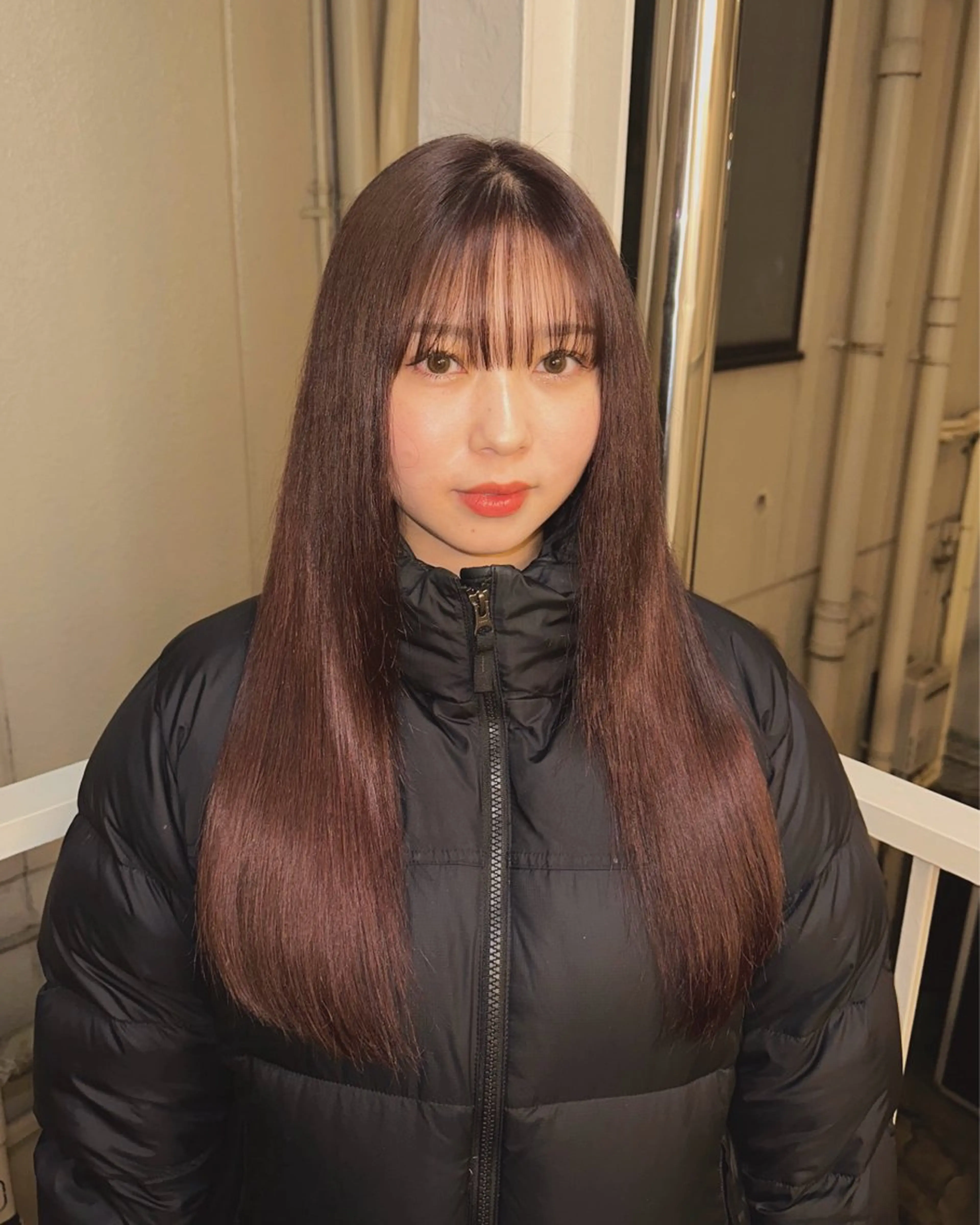 ロング カット 🧣misaki 🧣のヘアスタイル