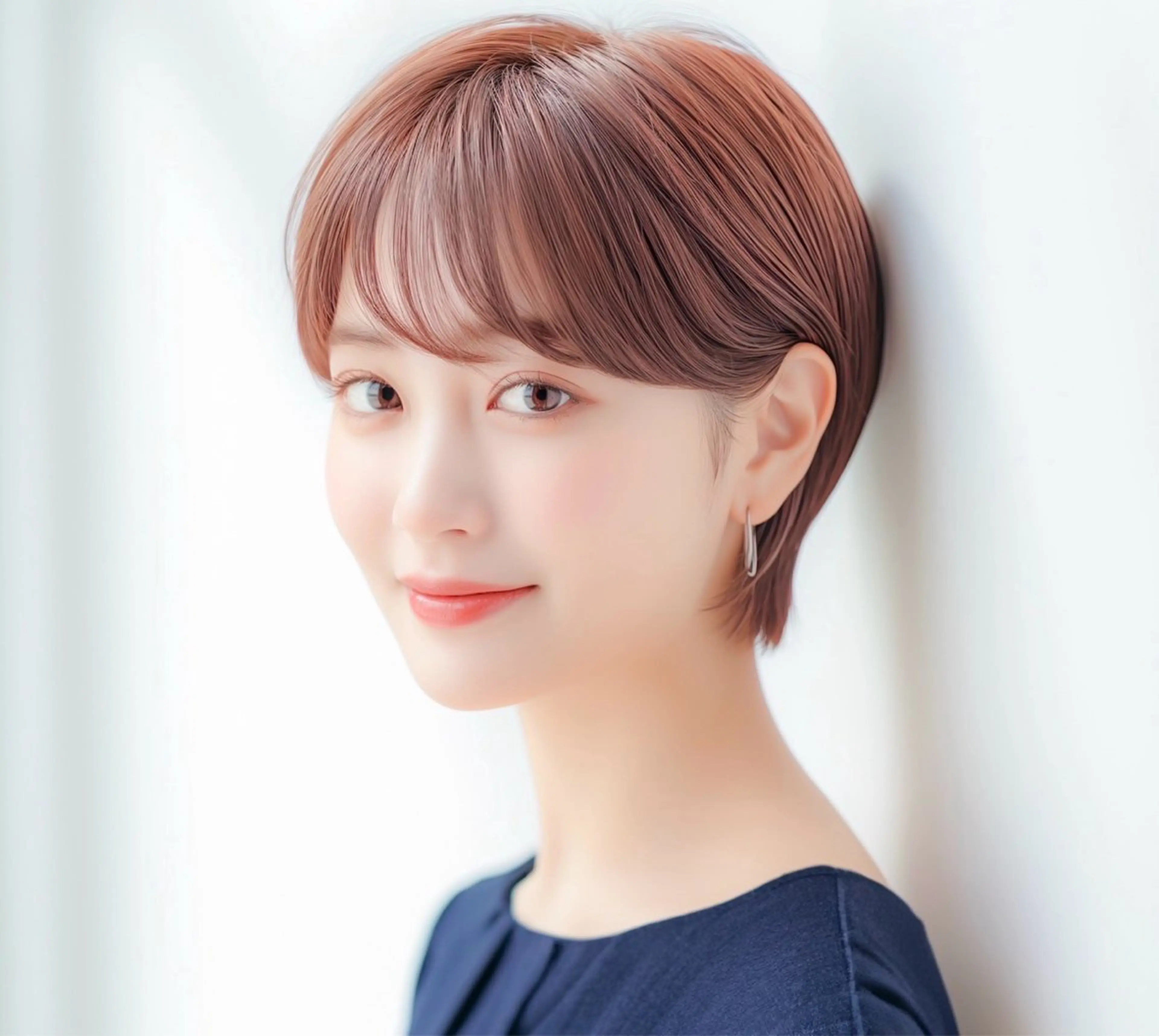 ショート カラー 似合わせバランス得意 青野さくらのヘアスタイル