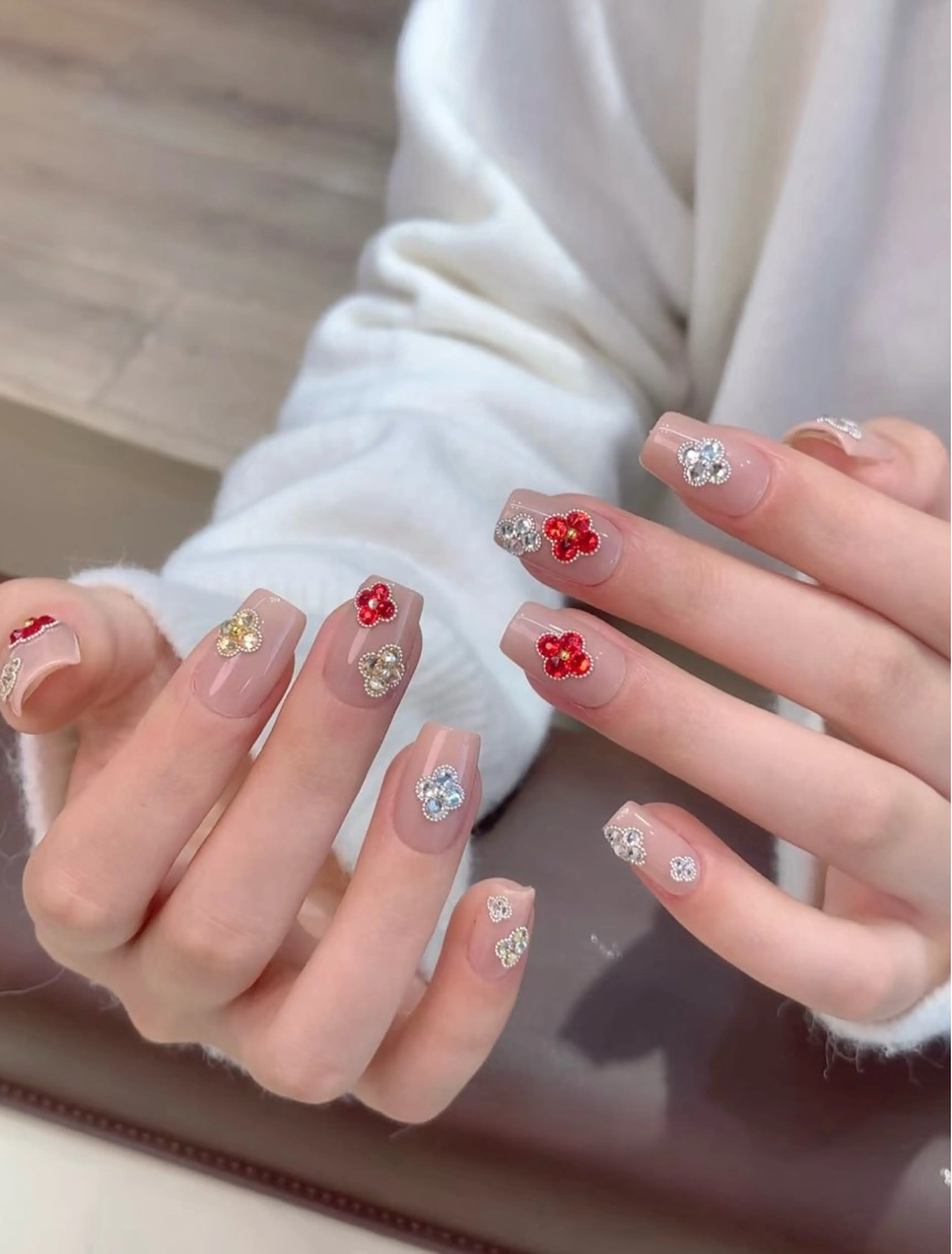 新規限定★【自爪】120分持ち込みデザイン 10本アートの写真