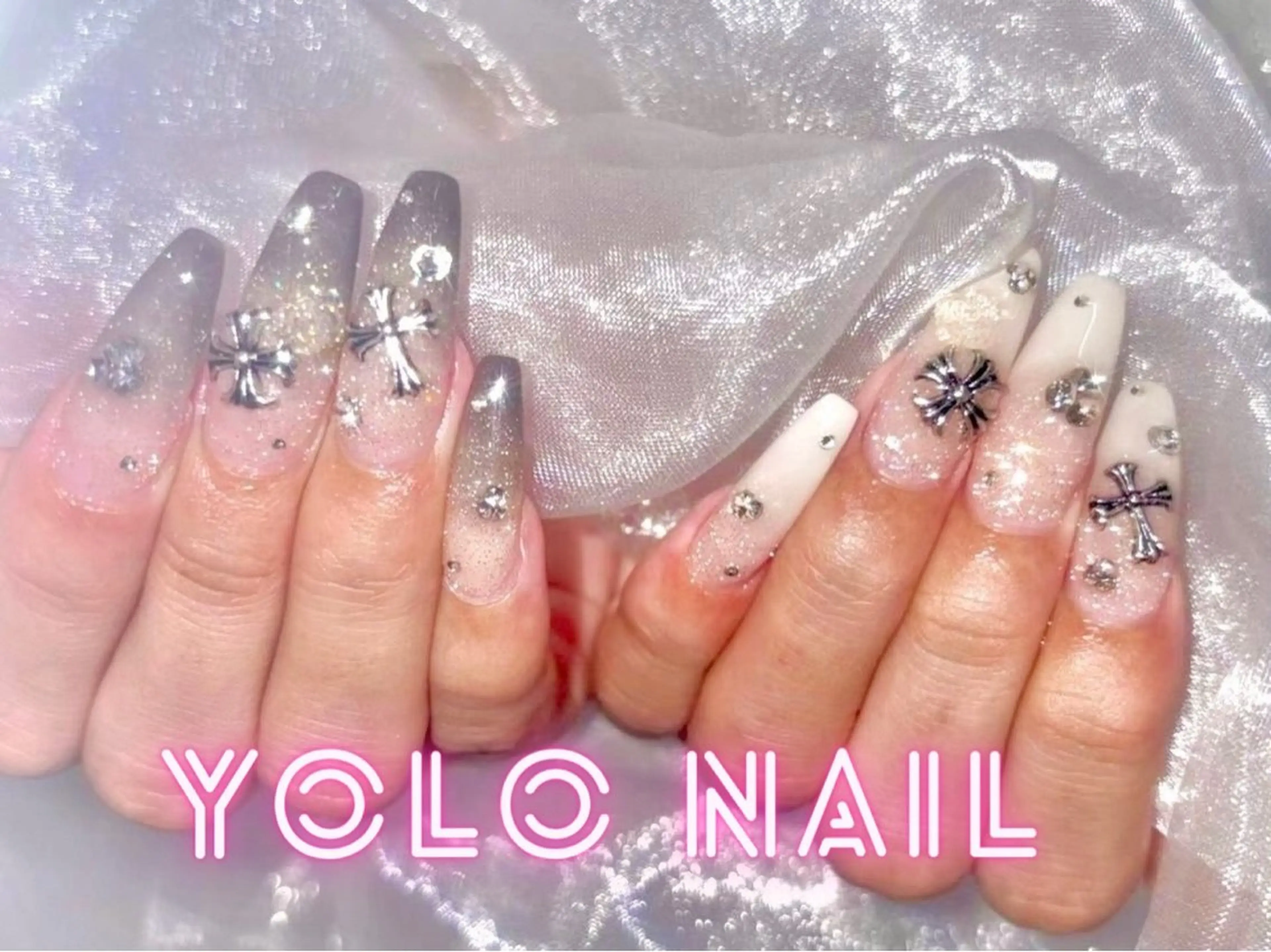 ネイル 持ち込み ハンドネイル YOLONAIL心斎橋店所属・田本 和音のネイルデザイン