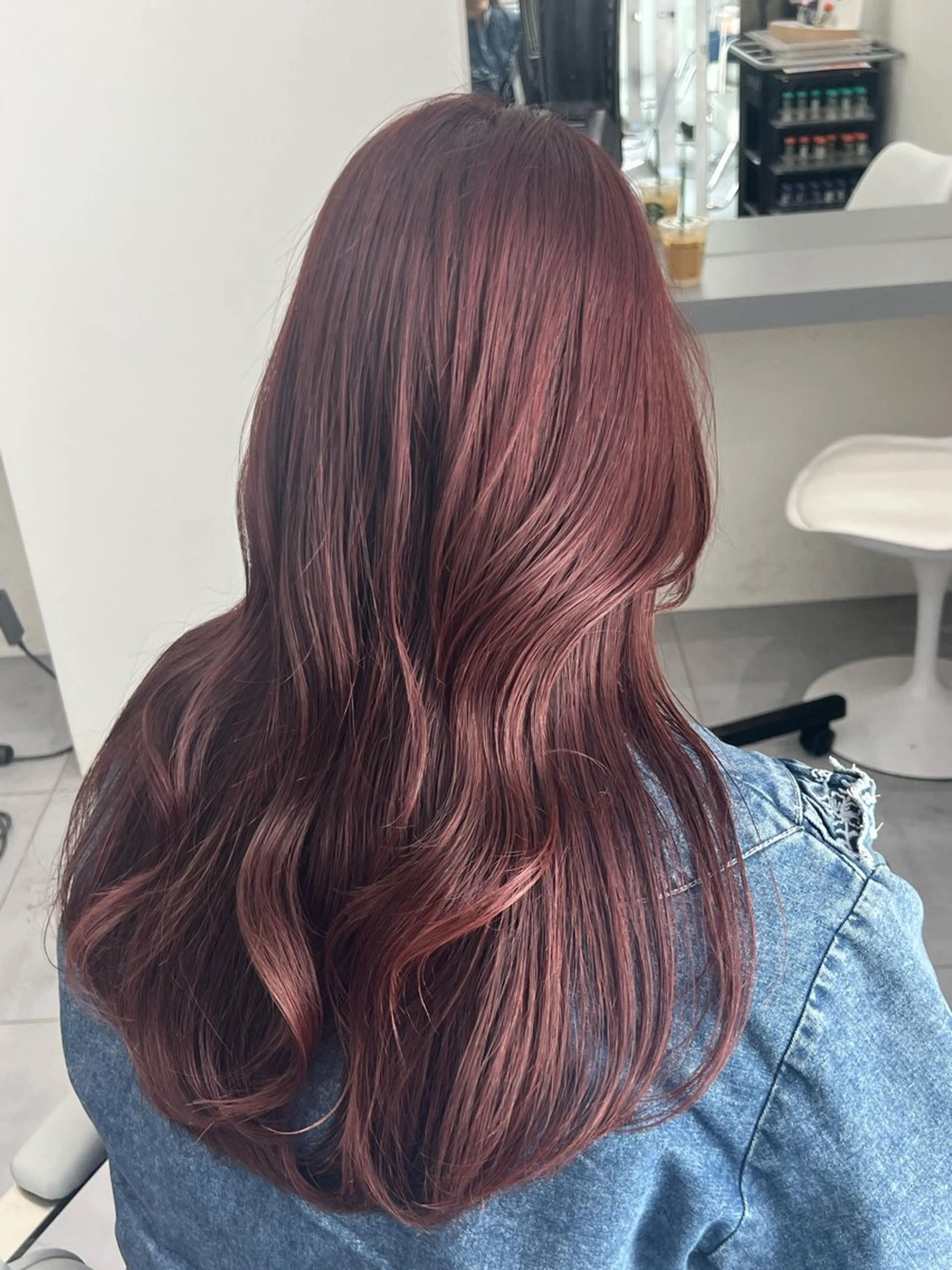 セミロング カット ヘアカラー トリートメント 韓国/顔周り/透明感 /レイヤー/ひなたのヘアスタイル