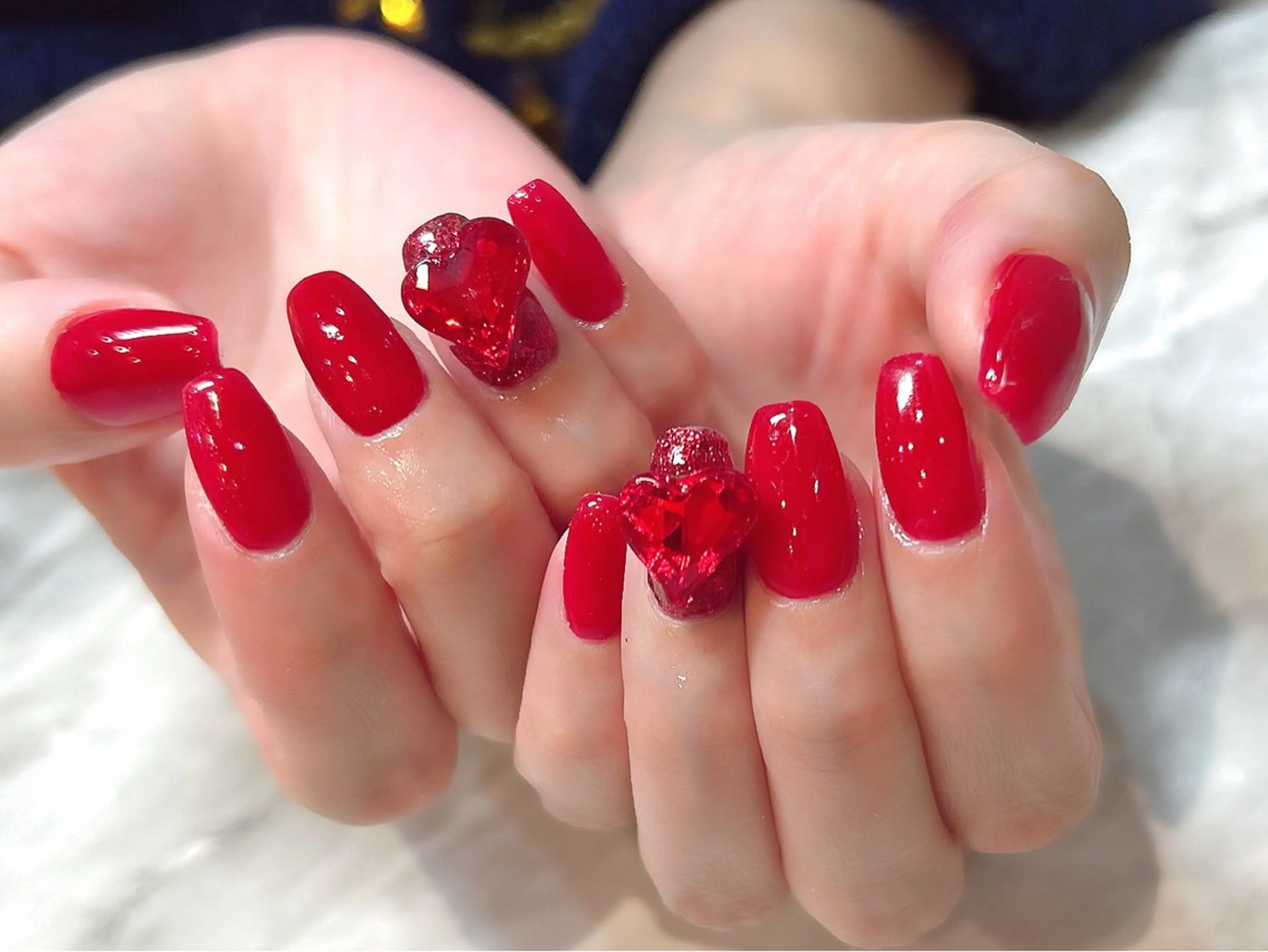 ネイル BLUE【ブルー】所属・NARUMI HYODOのネイルデザイン