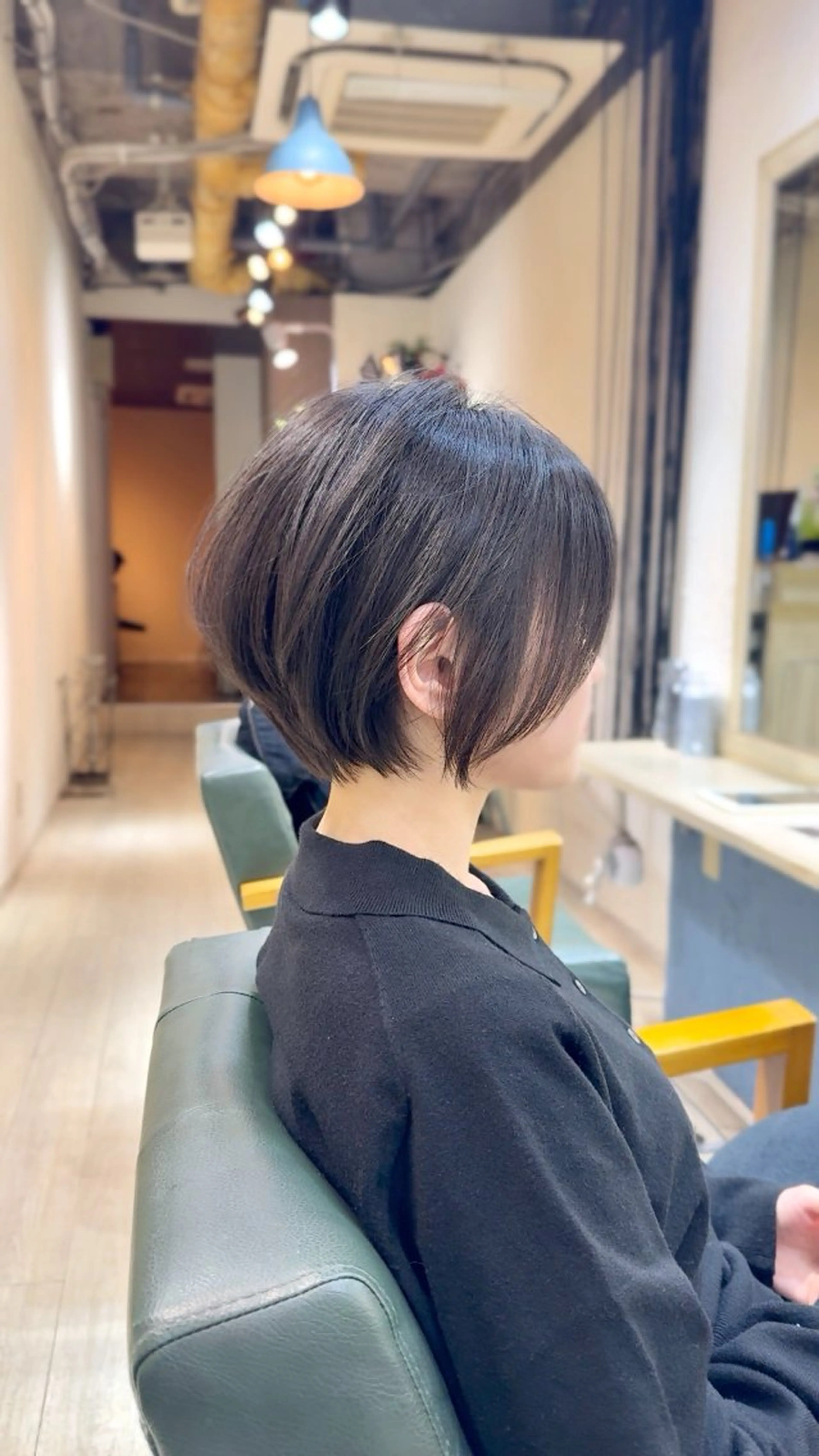 ショート ショートボブ ボブ ショートヘア 坂 直樹のヘアスタイル