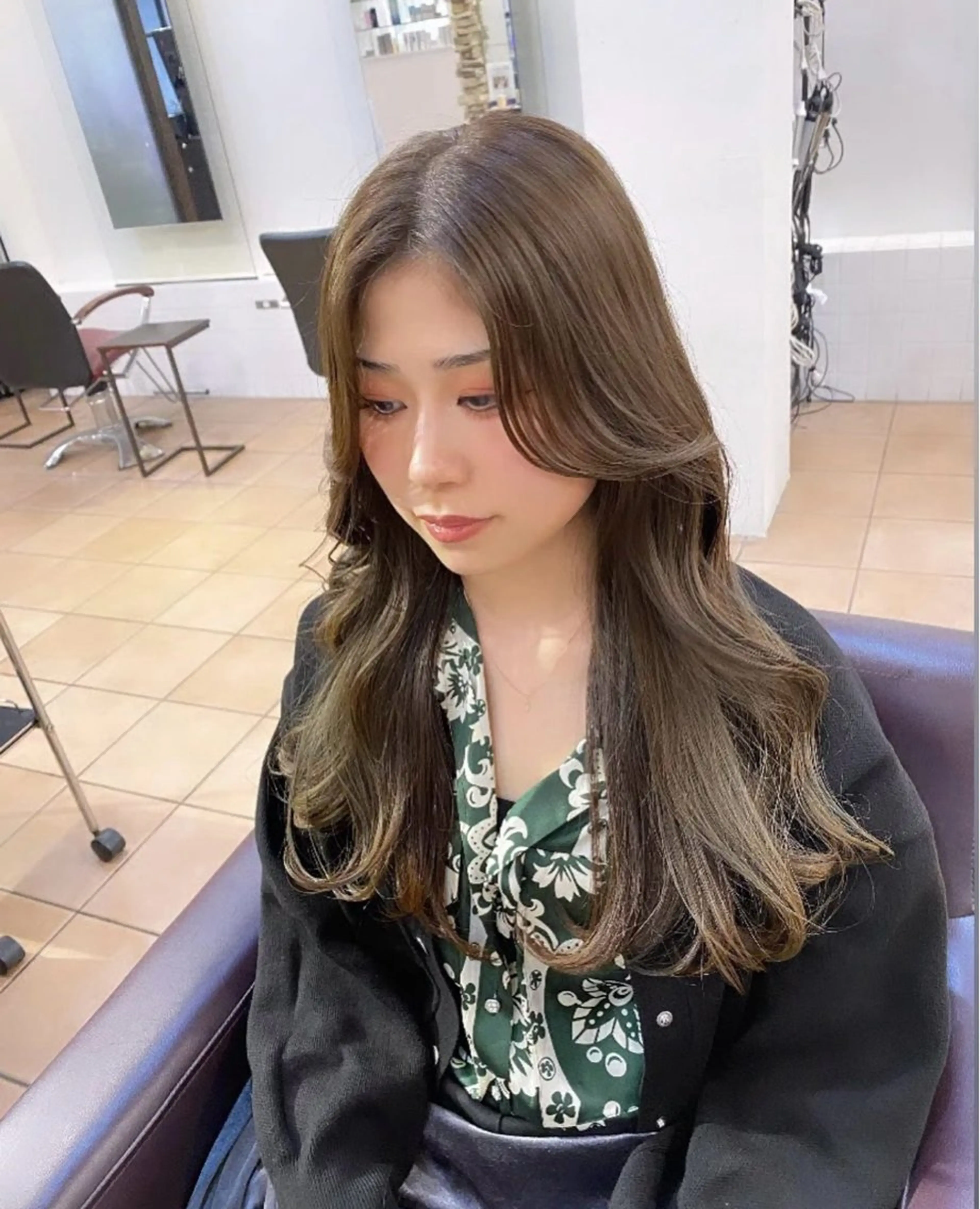 髪質改善カラー🌻☀️の写真