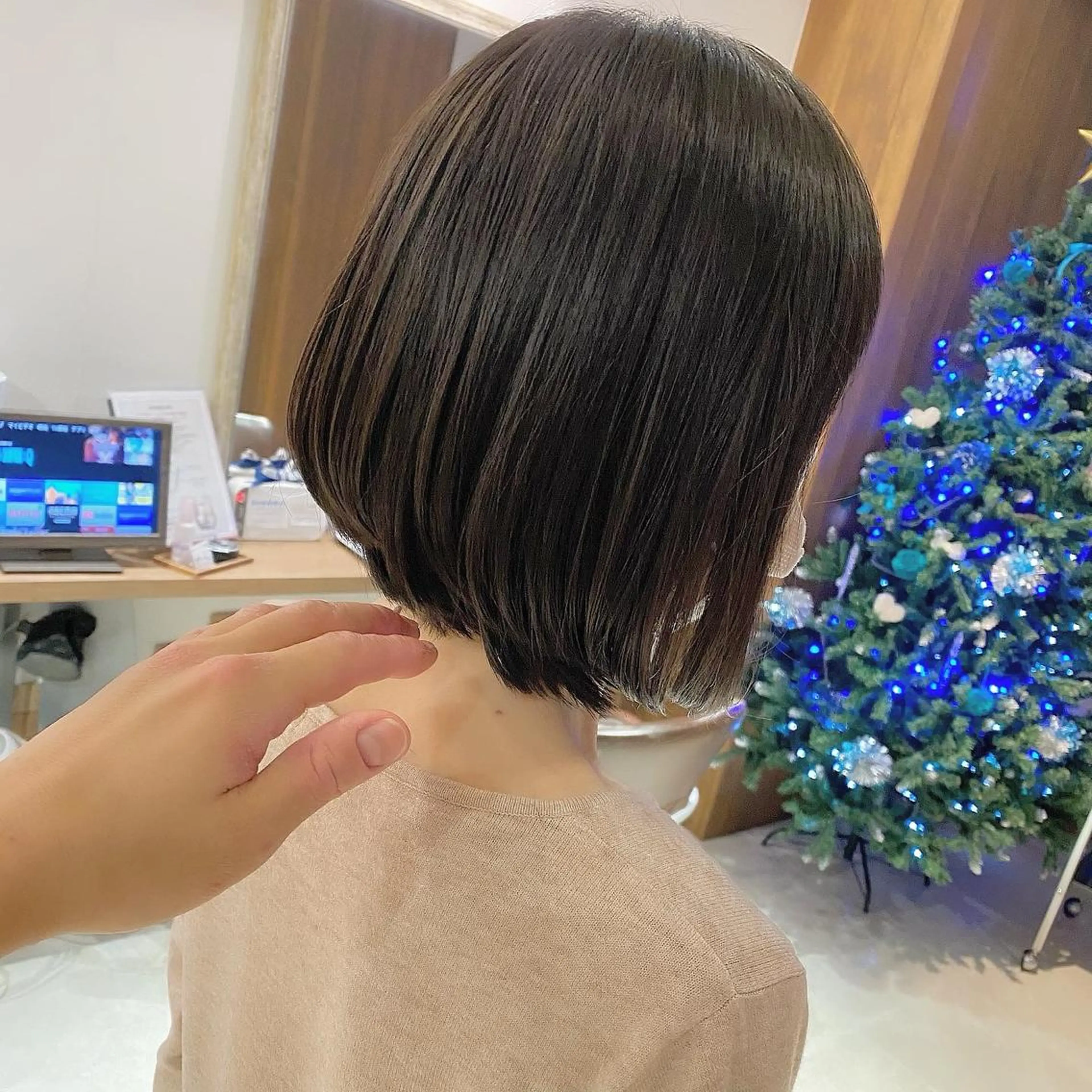 ショート 前下がりボブ ボブ 髪質改善特化 安東駿介のヘアスタイル