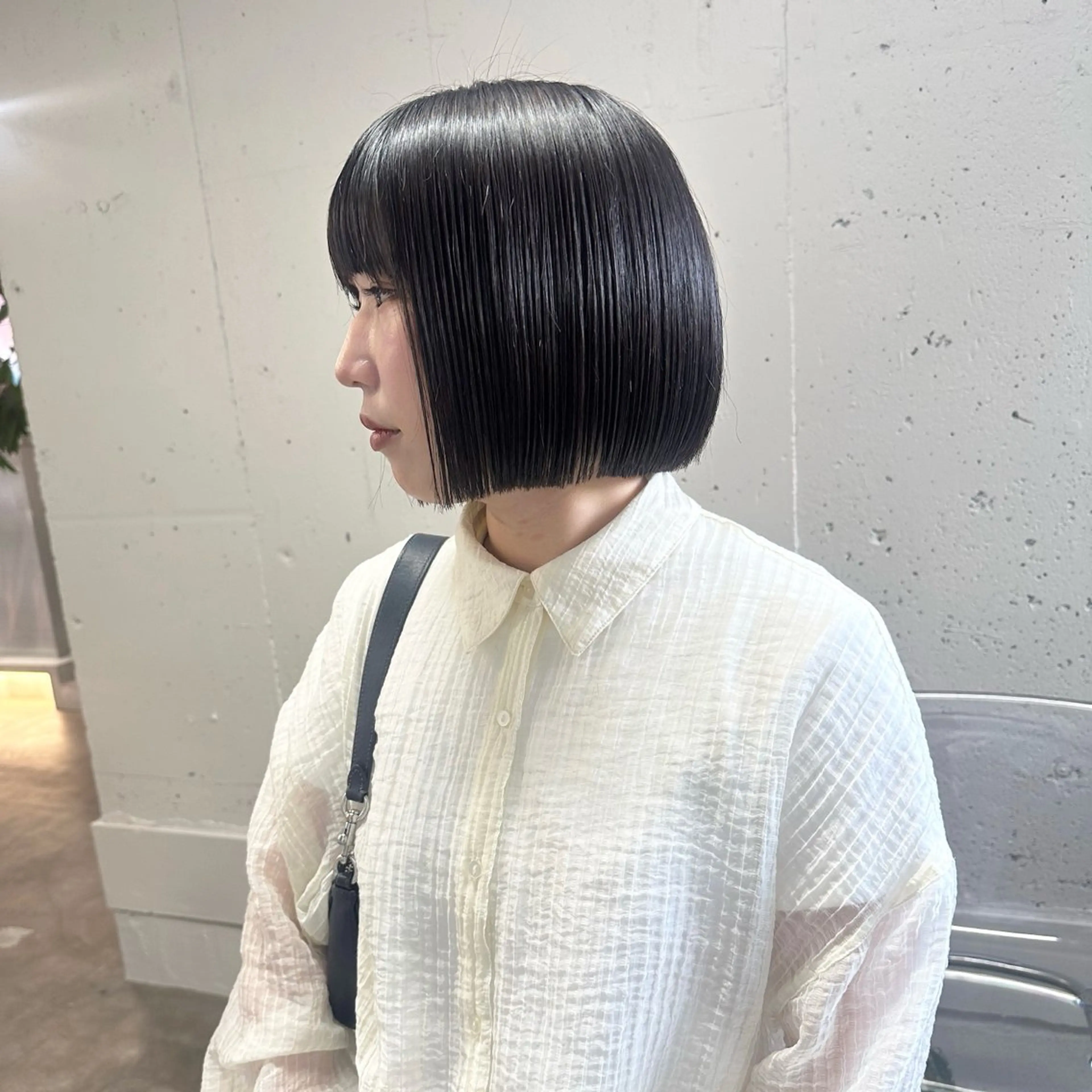 ショート ハッシュカット🎀 レイヤーカットのヘアスタイル