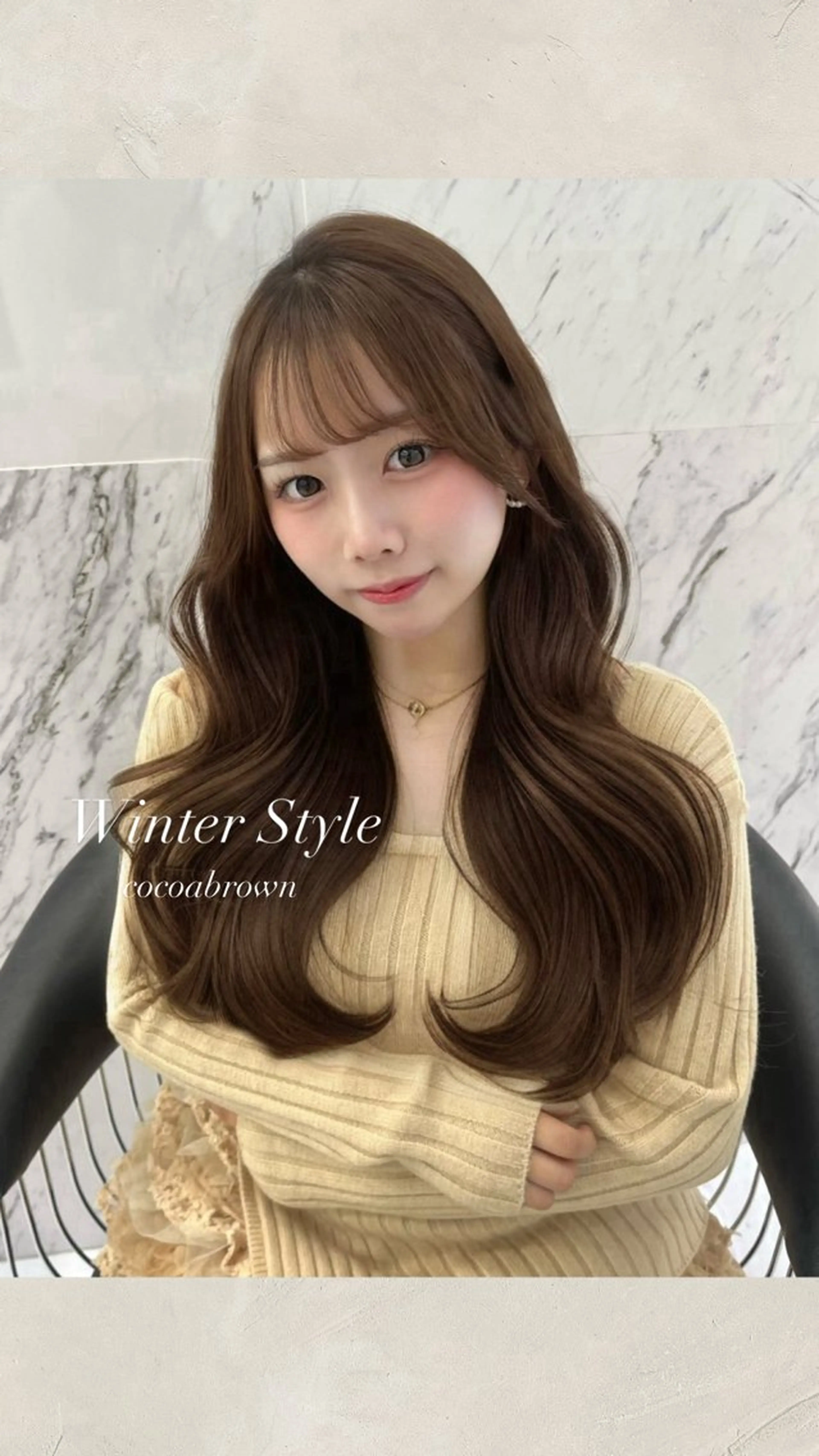 ロング カラー ParveMix ♡白神みやびのヘアスタイル