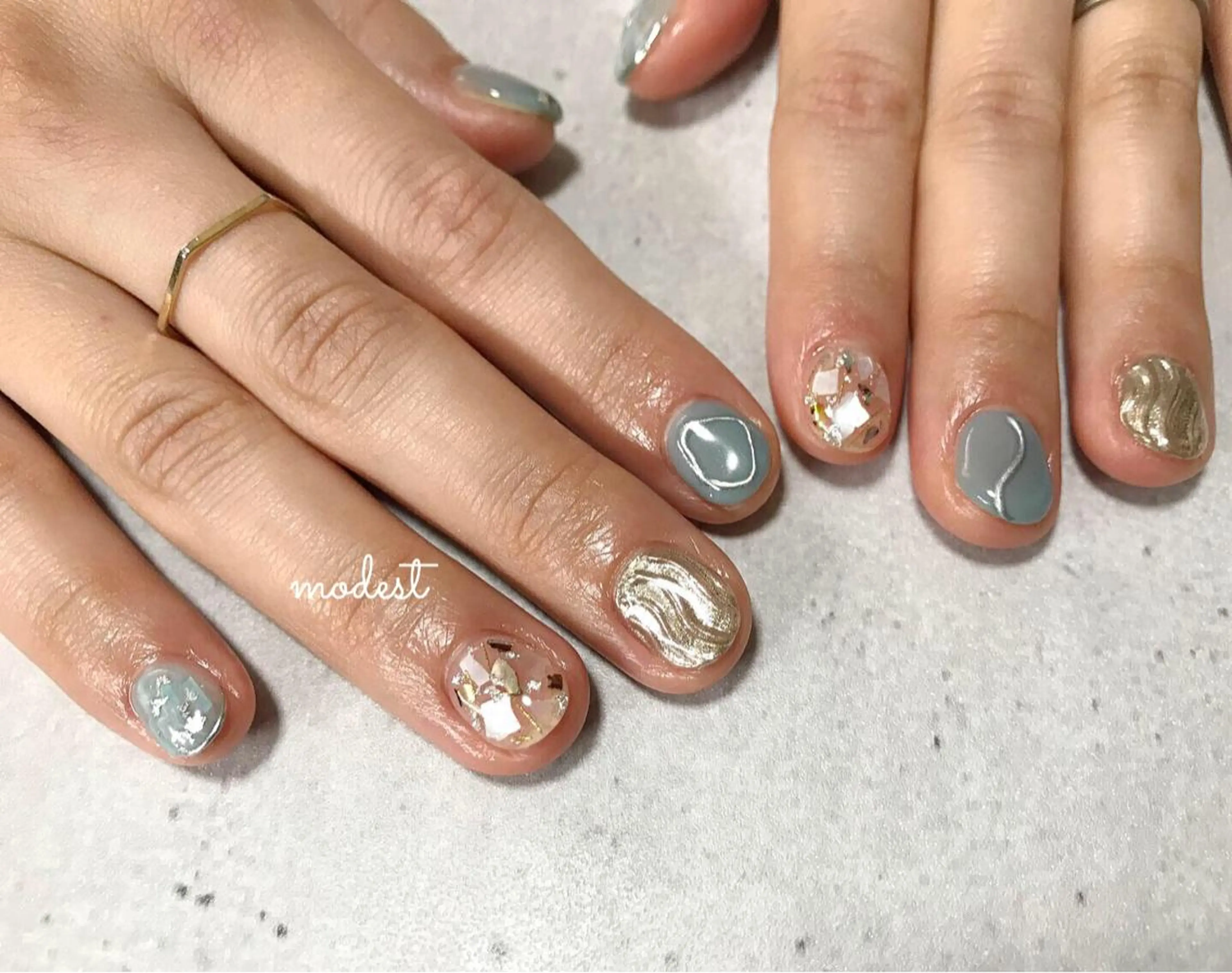 ネイル 久田 悠佳のネイルデザイン