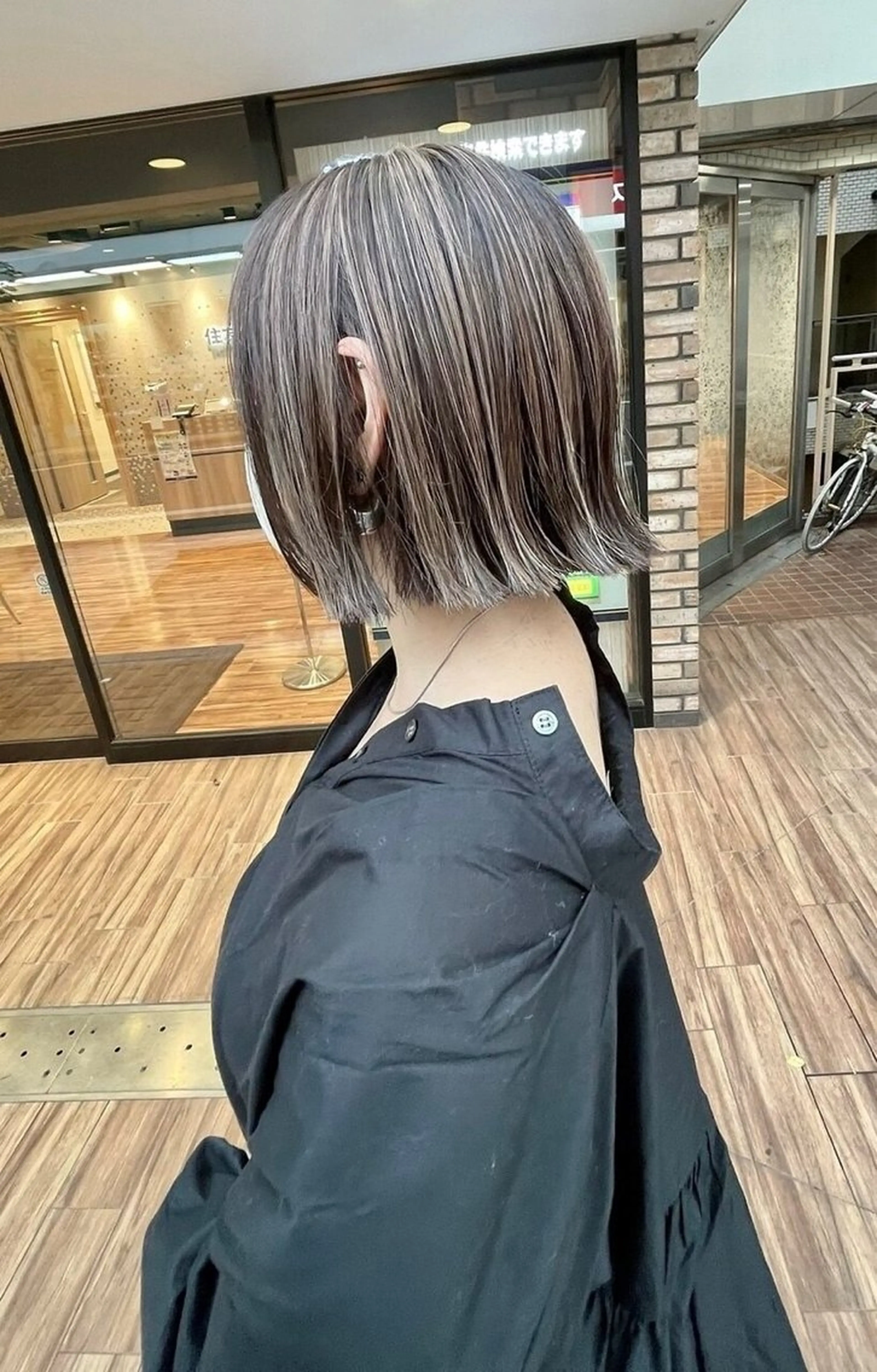 ミディアム カラー ハイライトカラー ハイライト デザインカラー🎨 下北沢 / 磯部のヘアスタイル