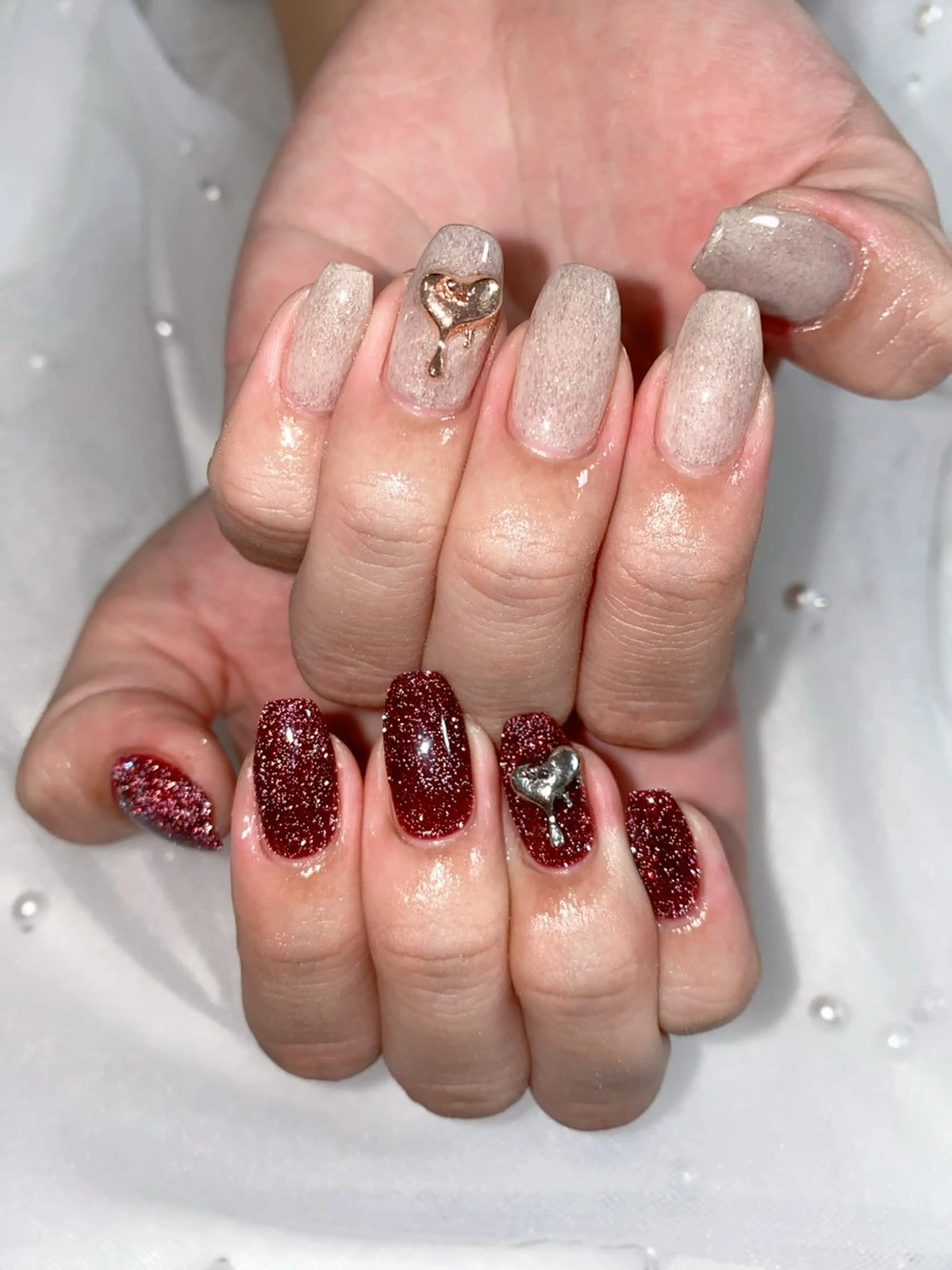 ネイル ラメ(グリッター) Jasmine nailsalon所属・ジャスミン ネイルサロンのネイルデザイン