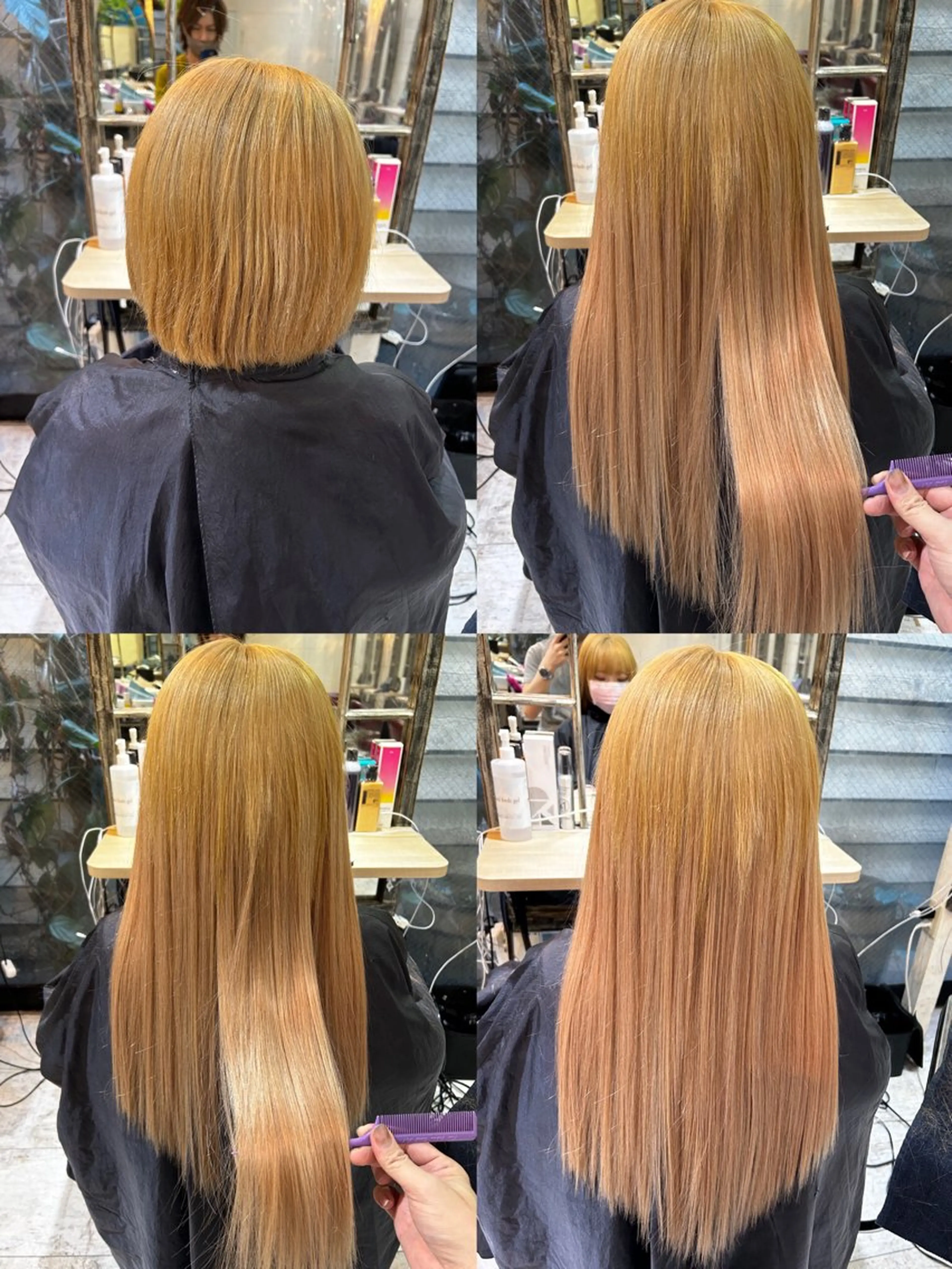 ロング カラー 佐伯 りょうのヘアスタイル