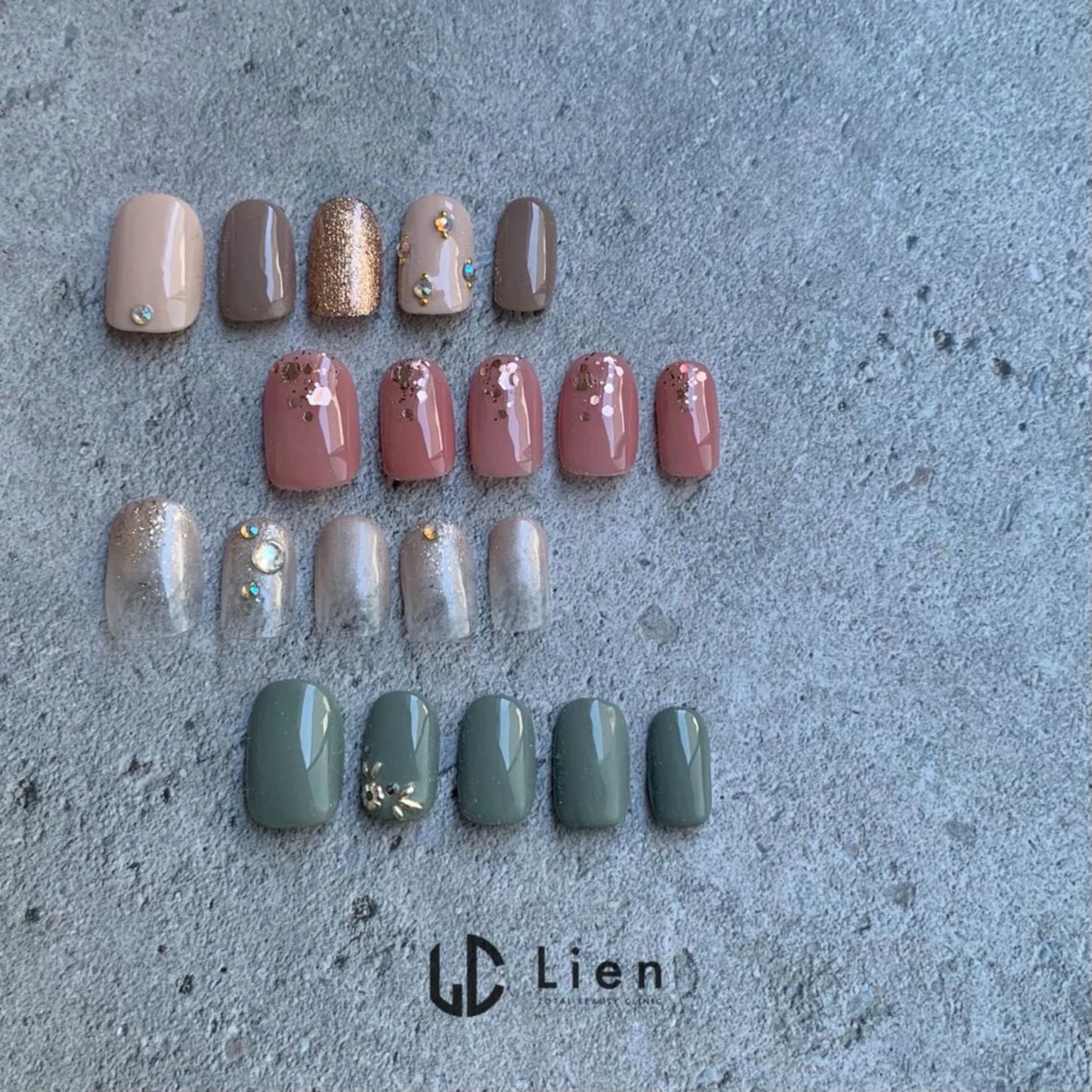 ネイル ジェルネイル 山田 真里のネイルデザイン