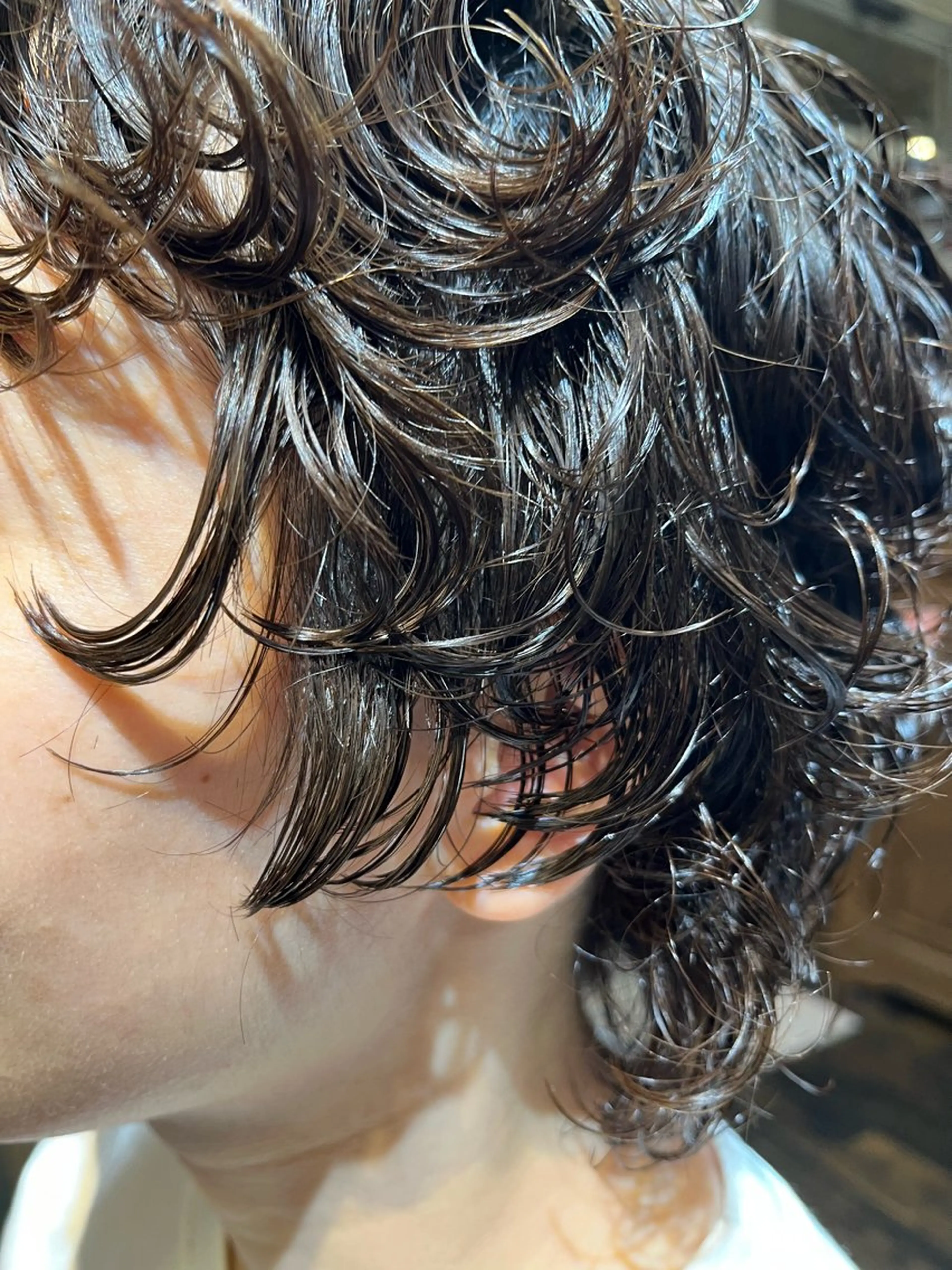 ショート パーマ カット パーマ ヘッドスパ 朝が楽なパーマ 🌱ショート/緒方椋のヘアスタイル