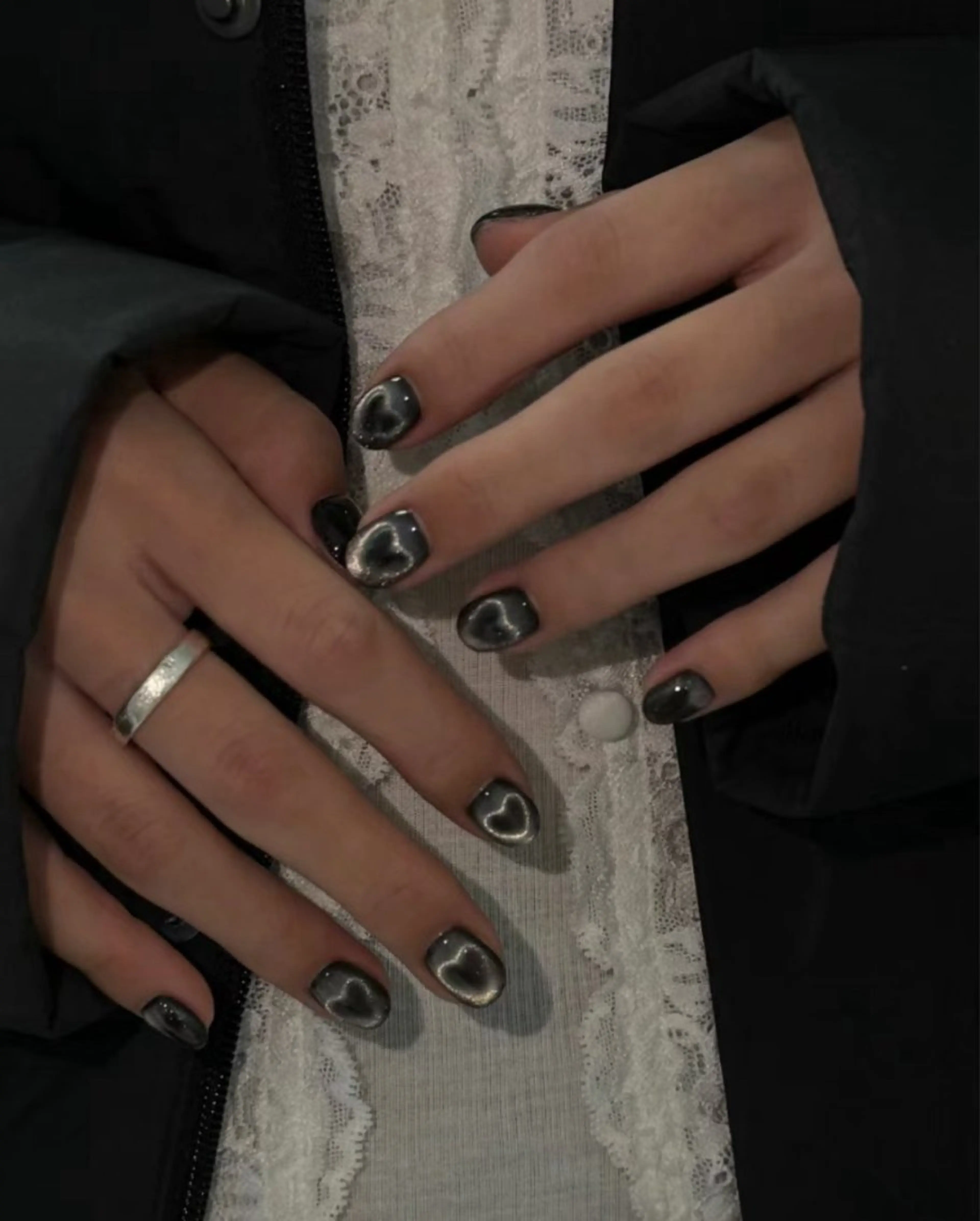 【HAND】ハートマグネットの写真