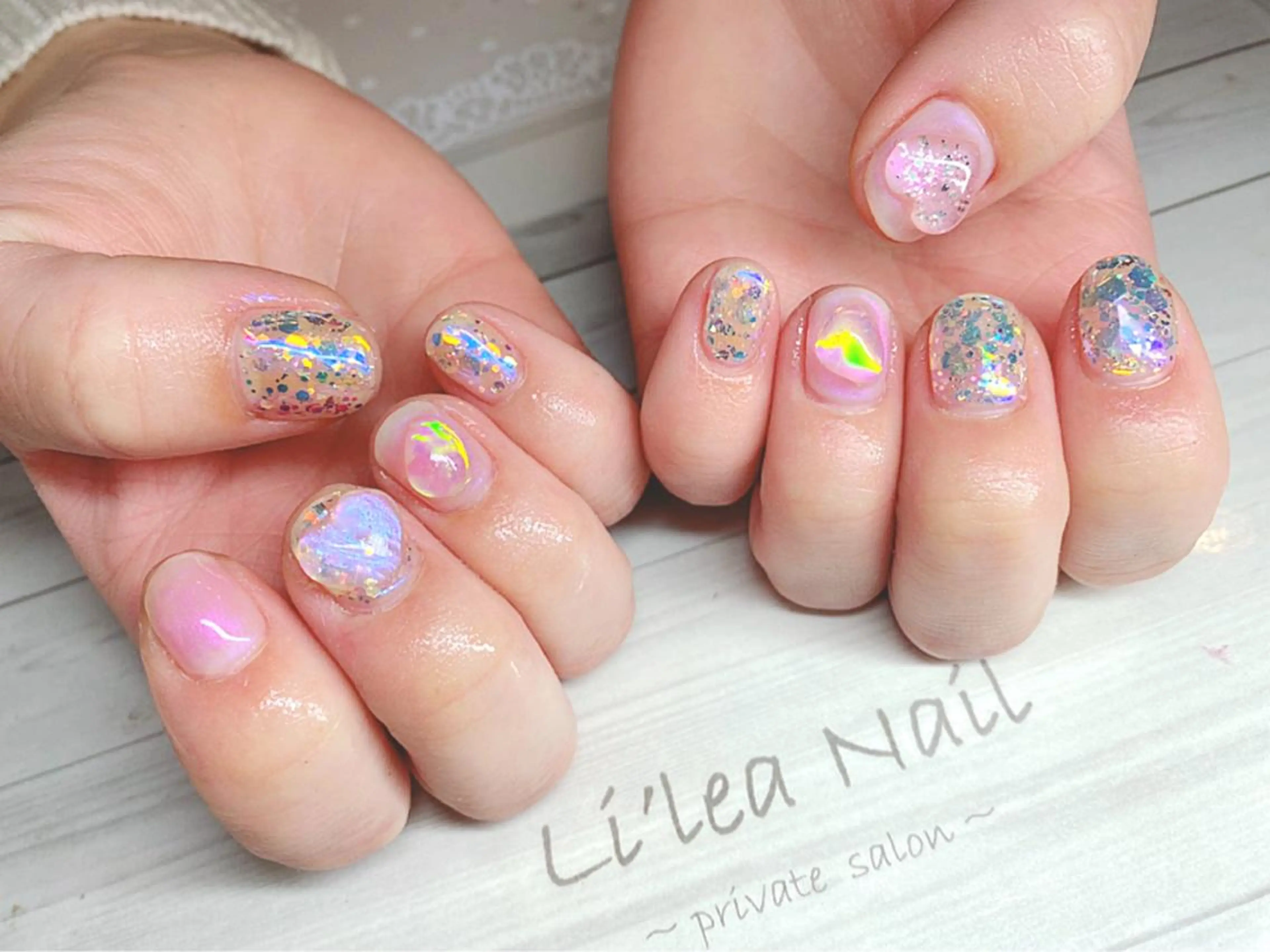 ネイル Li'leaNail AINAのネイルデザイン