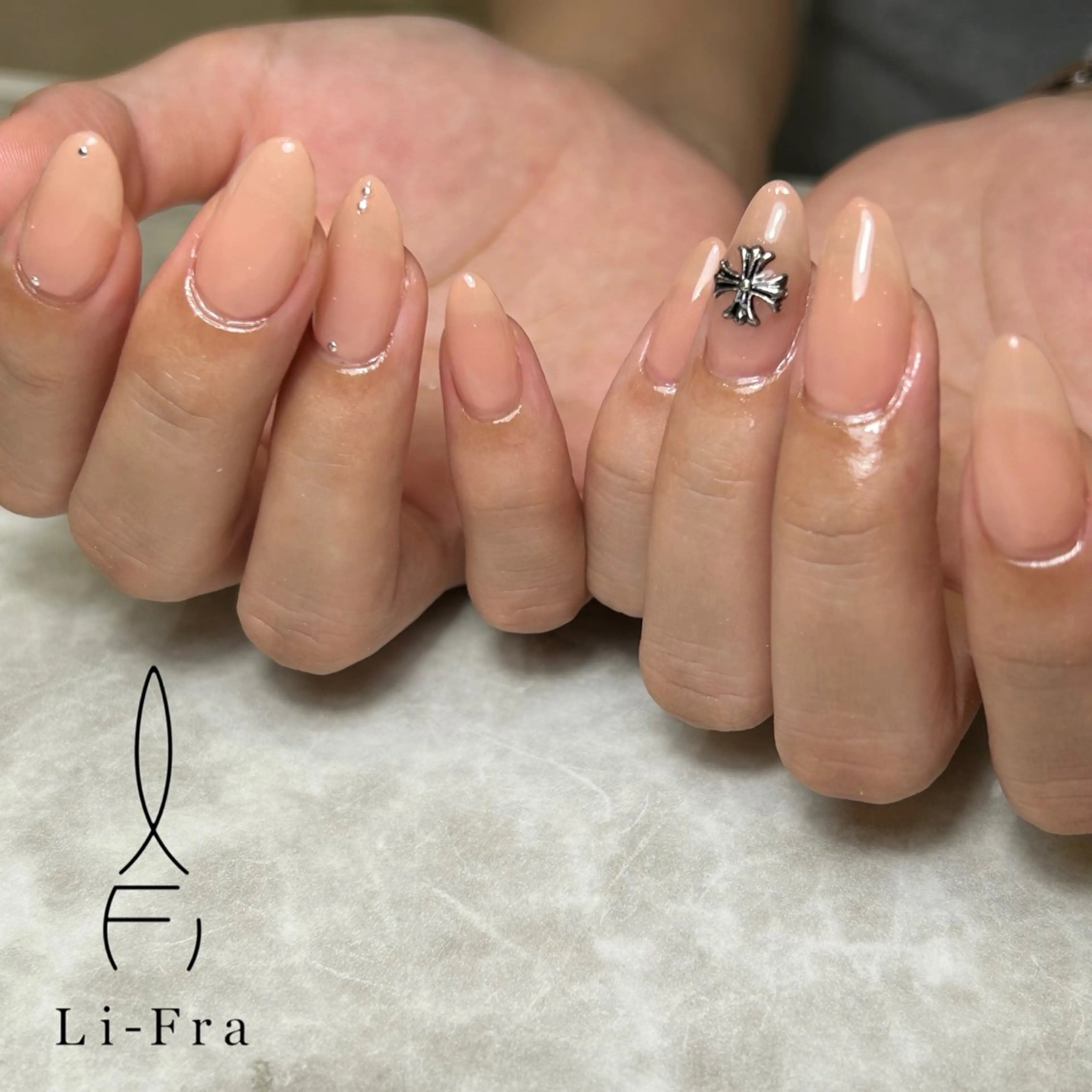 次世代チップ長さだし10本ワンカラーの写真