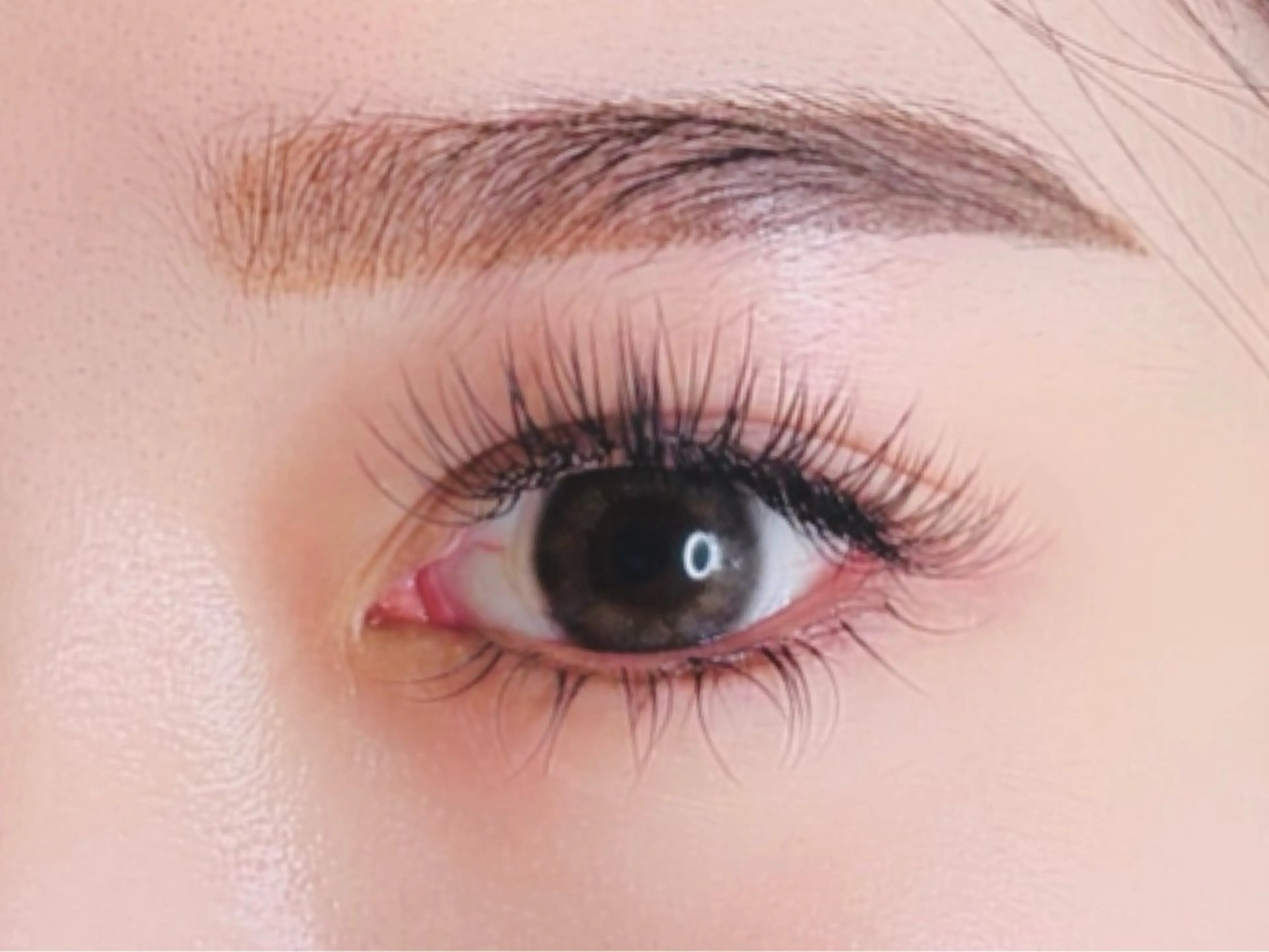 マツエク・マツパ 付け放題 バインドロック 束感まつ毛 フラットラッシュ パリジェンヌラッシュリフト マツエク AURORA RINAのマツエク・マツパデザイン