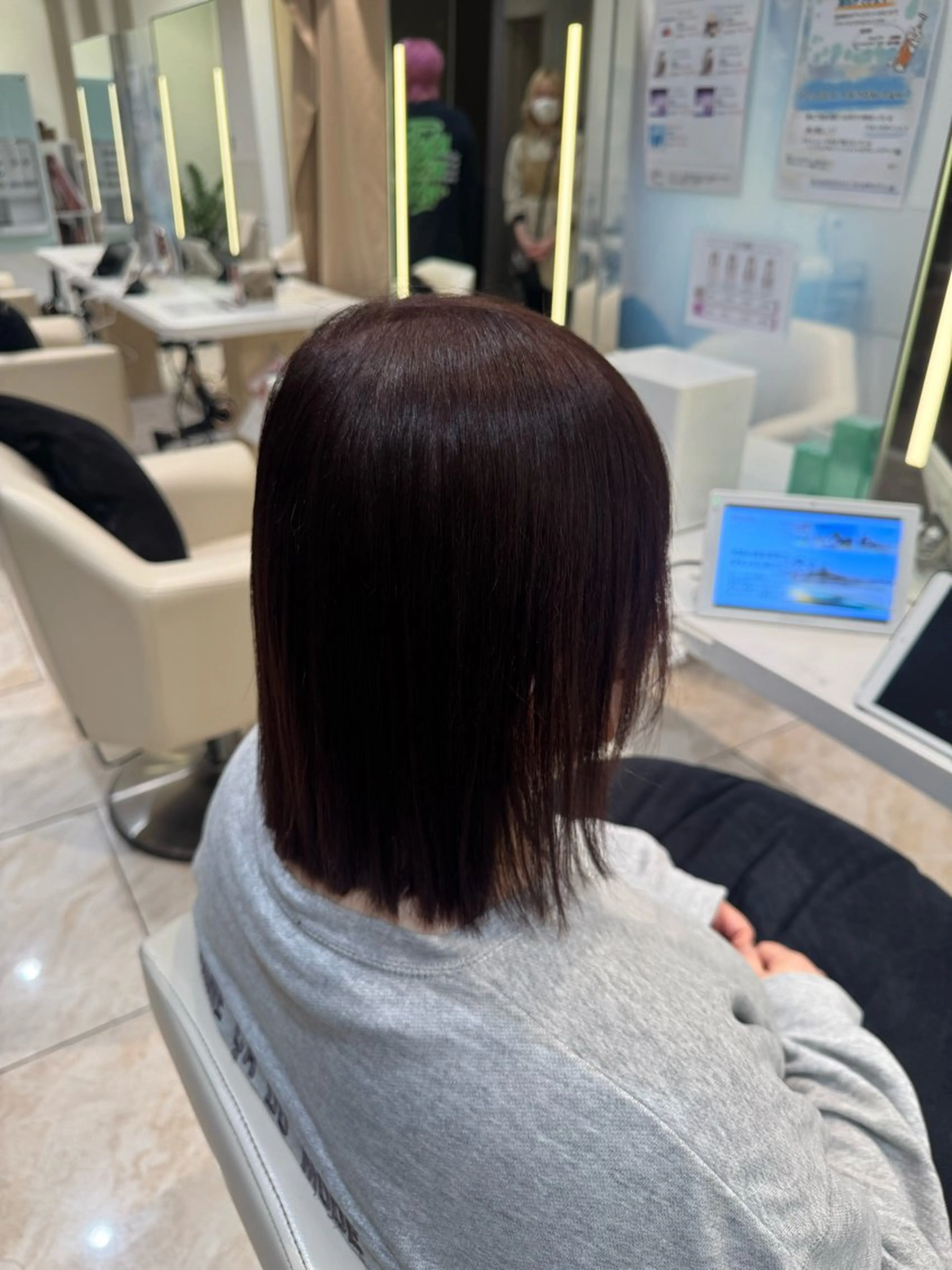 ミディアム カラー kureha𓈒𓋜 ANNETTA🐣‪のヘアスタイル