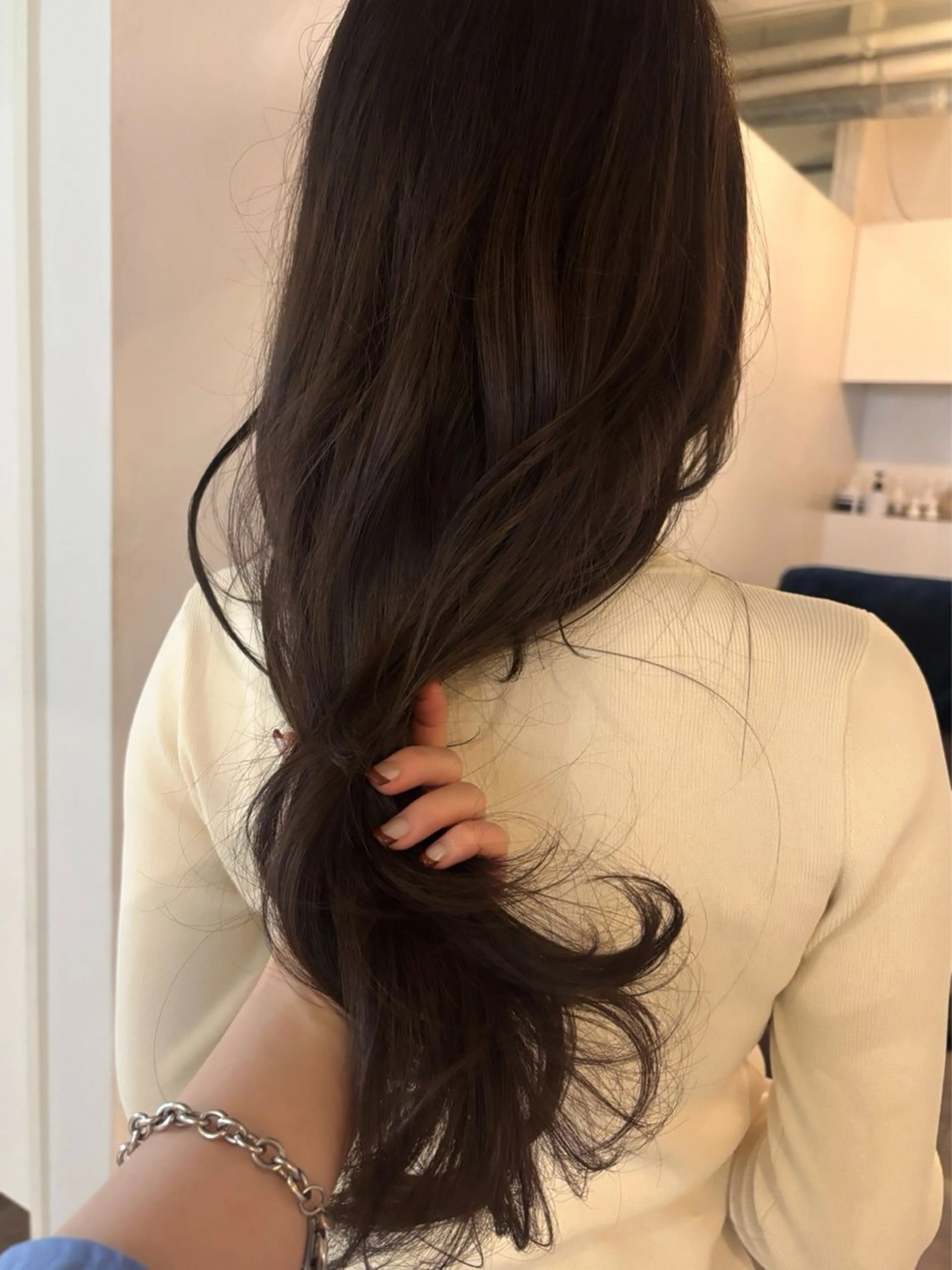 ロング ヘアカラー トリートメント 🍑透明感hair ・NENE🍑のヘアスタイル
