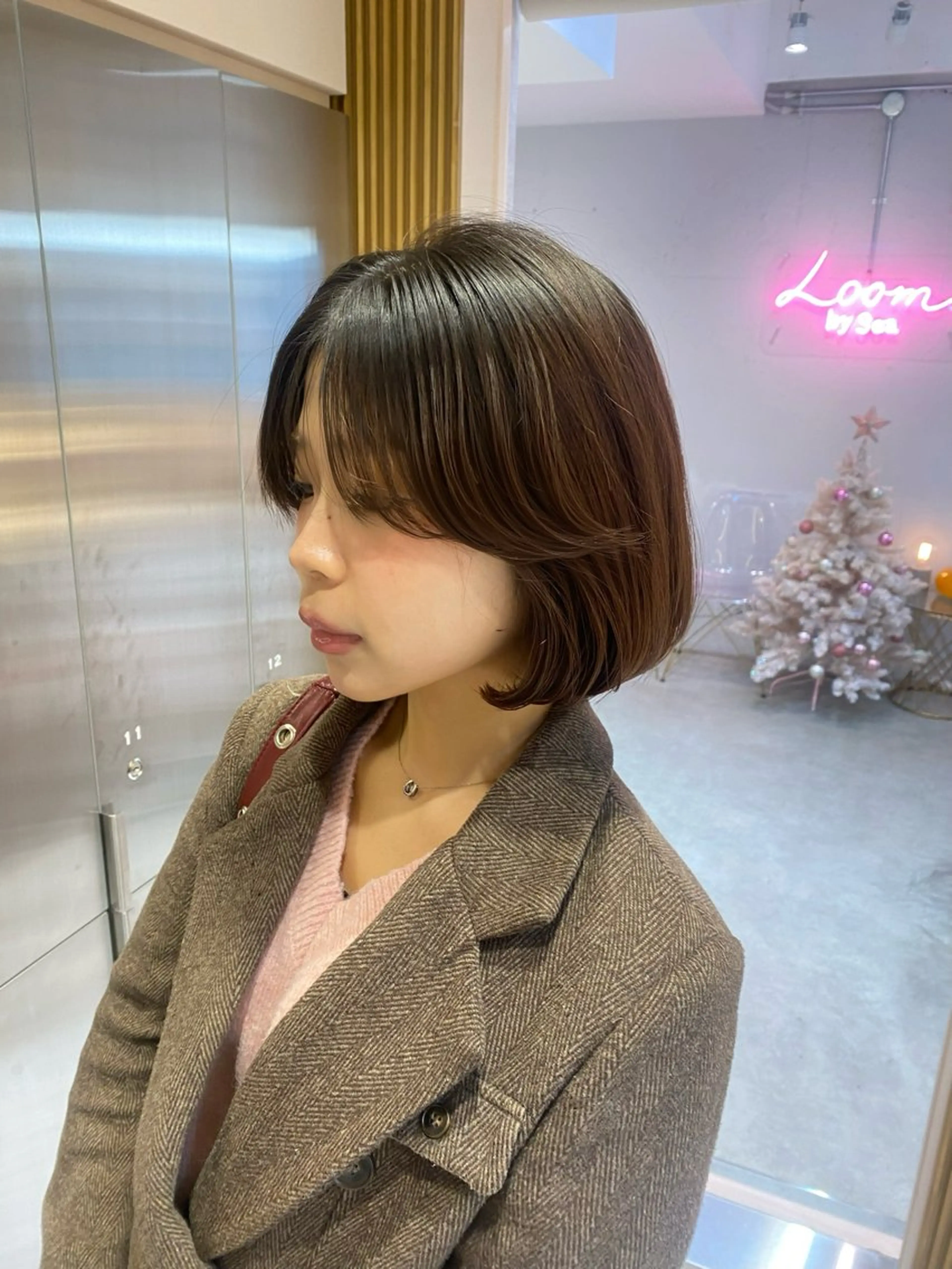 【🩰ボブ限定🩰】 カット ＋ 1STEPトリートメント /韓国ヘアの写真