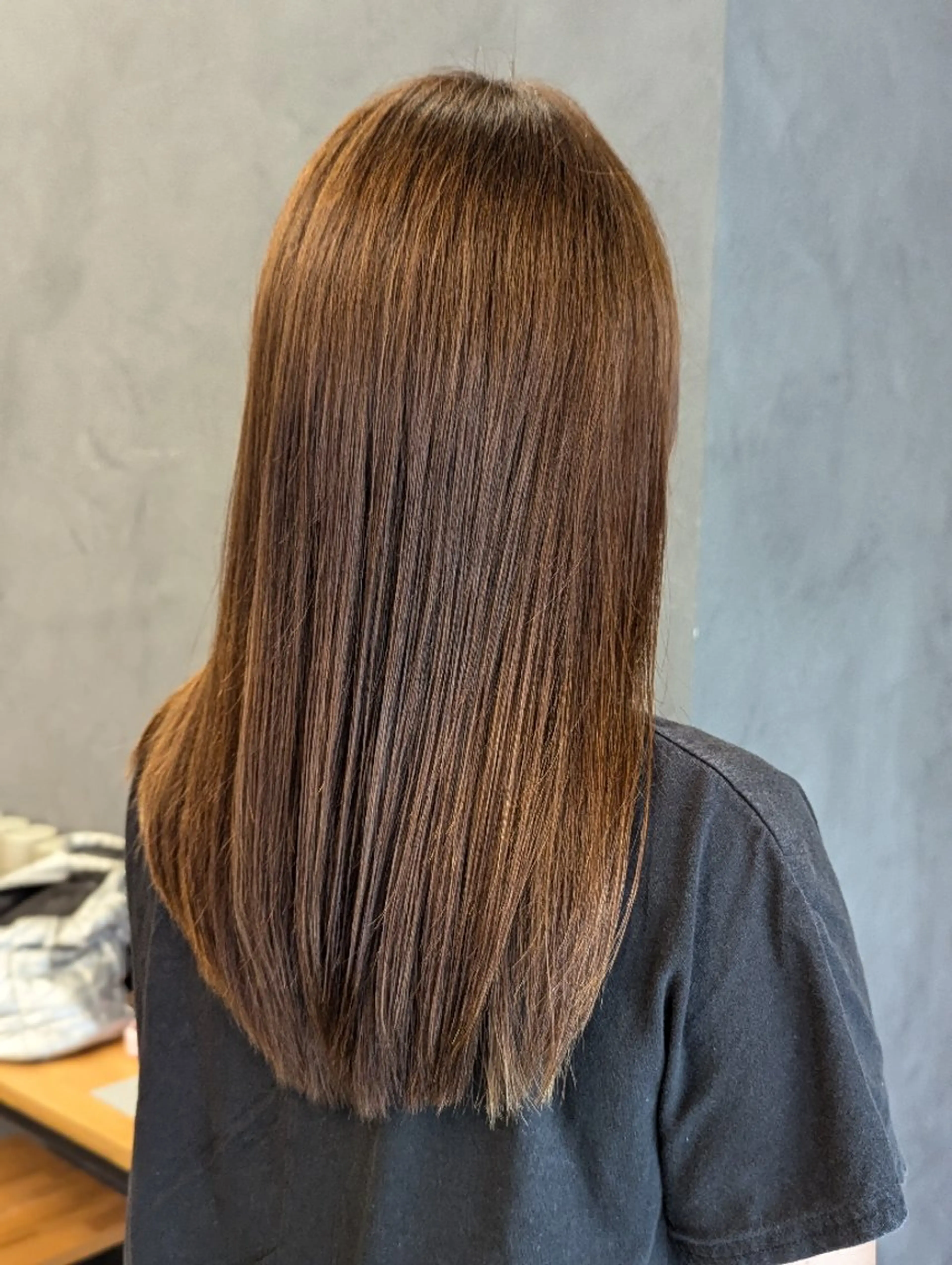 カラーカット+髪質改善トリートメント+ヘッドスパの写真