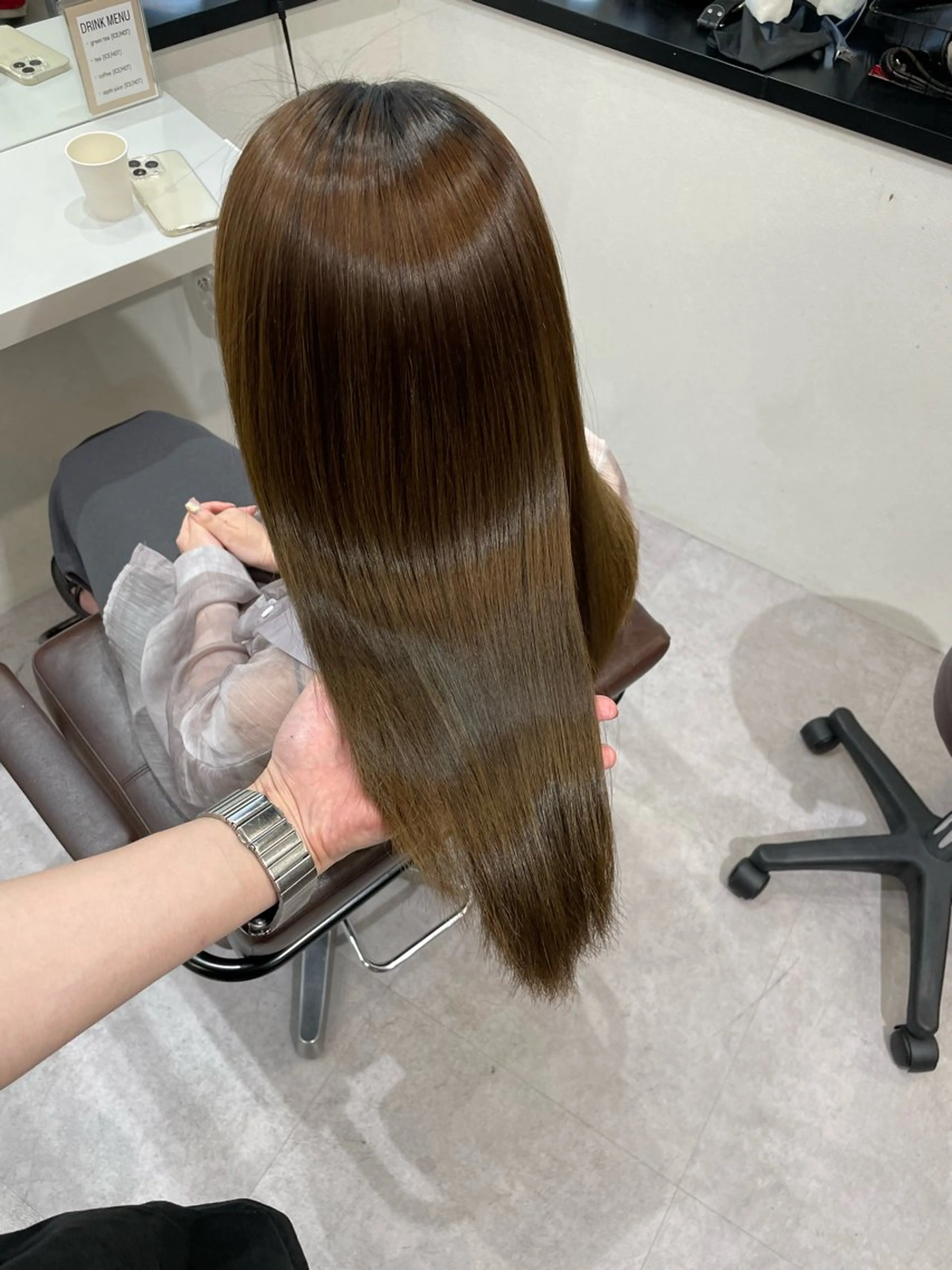 ミディアム 髪質改善×韓国ヘア HIROのヘアスタイル