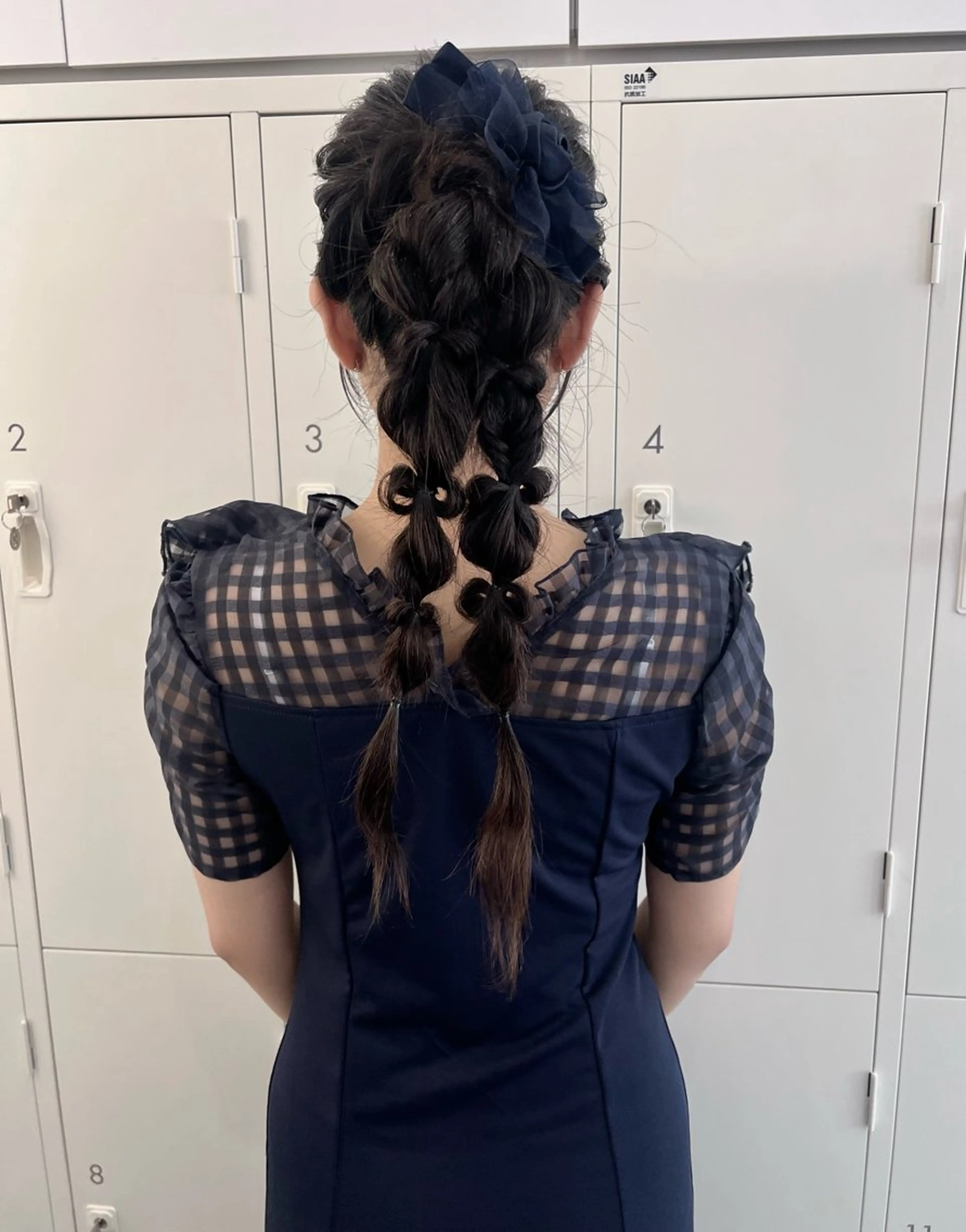 ヘアアレンジ ポニーテール ヘアセット euphoria新宿通り所属・新宿❤︎ヘアセット ♡YUMEのヘアスタイル