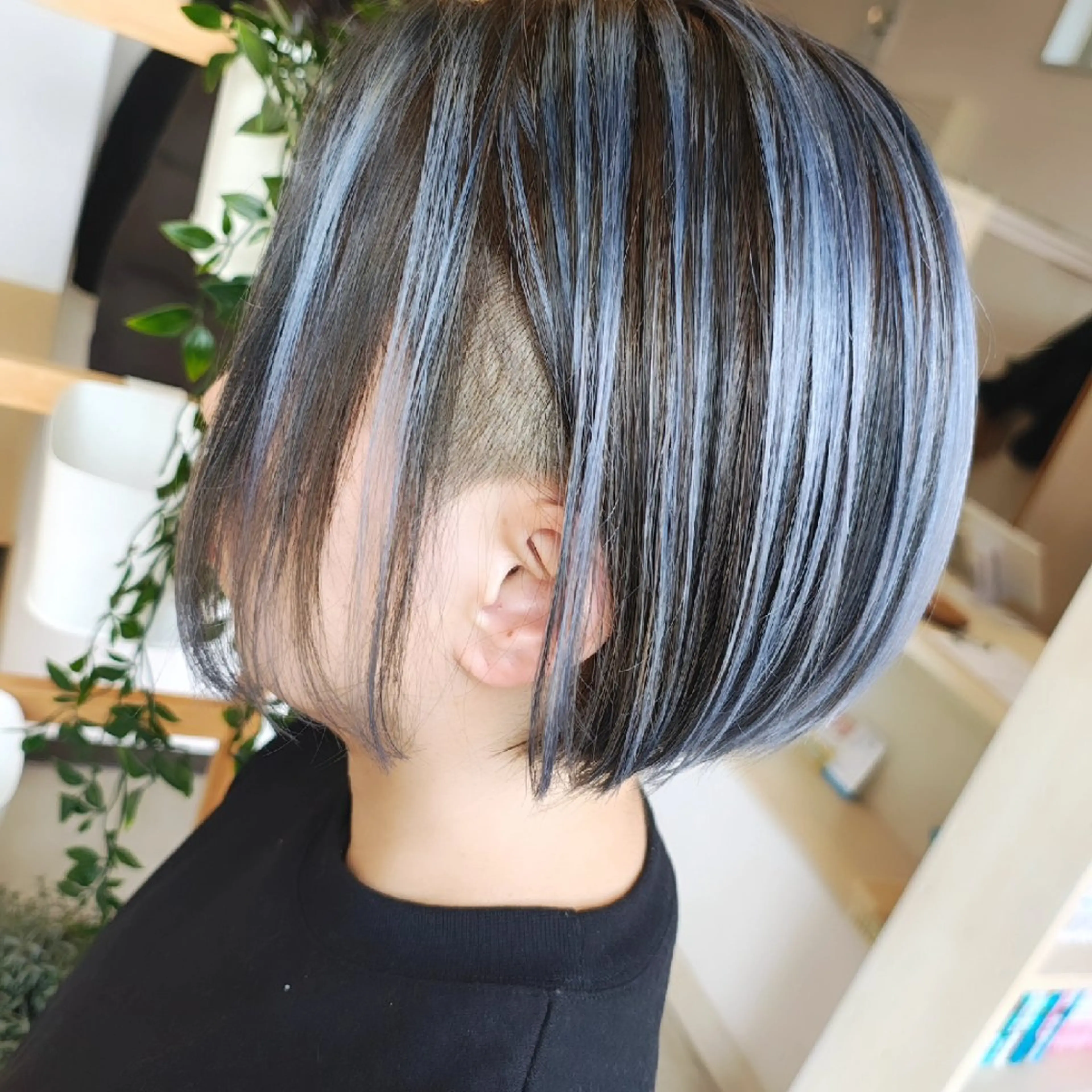 ハイライトブリーチ＋カラーの写真