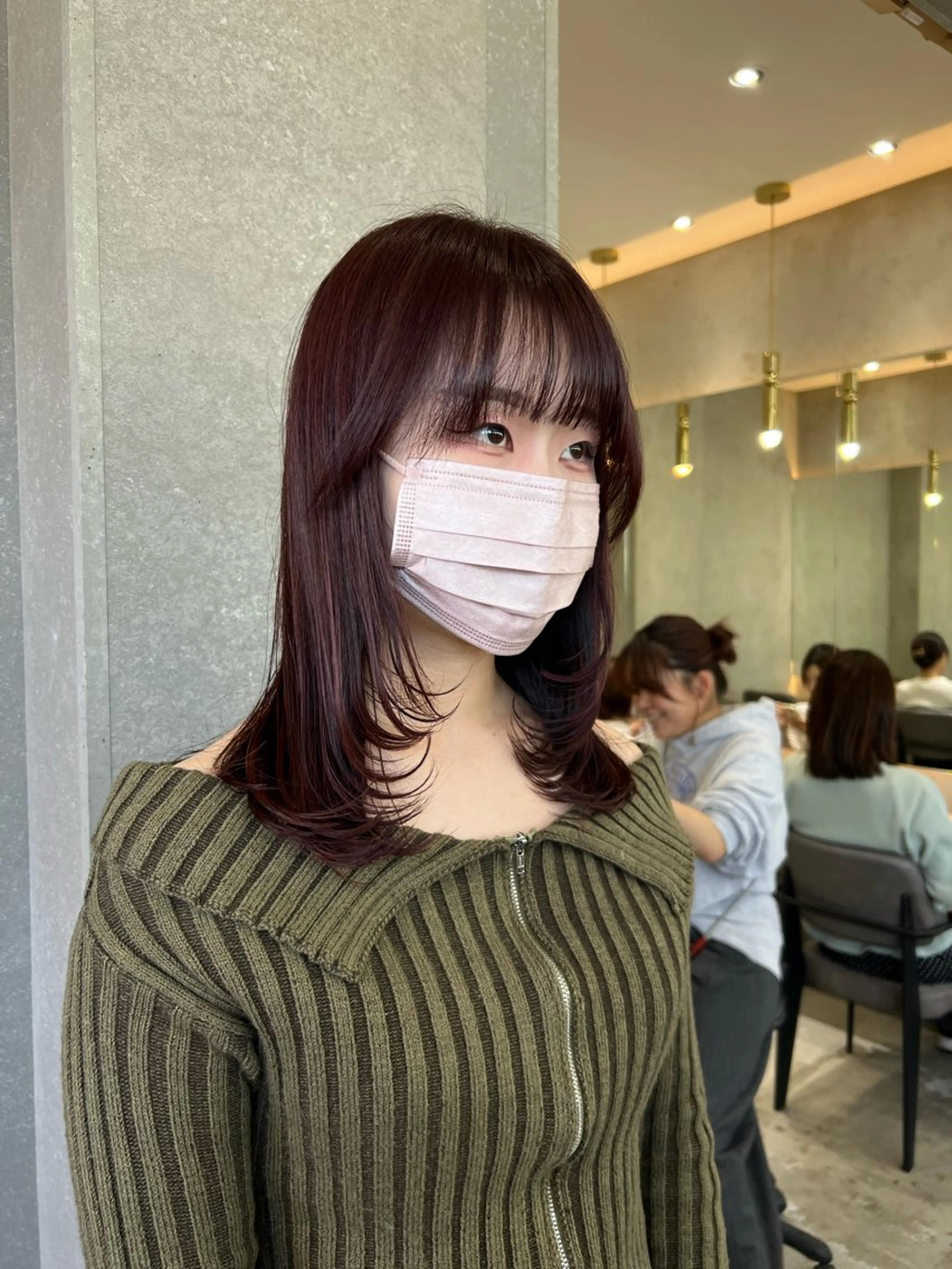 セミロング カラー カット ヘアカラー トリートメント 髪質改善/ボブ/ レイヤー❣️yuiのヘアスタイル