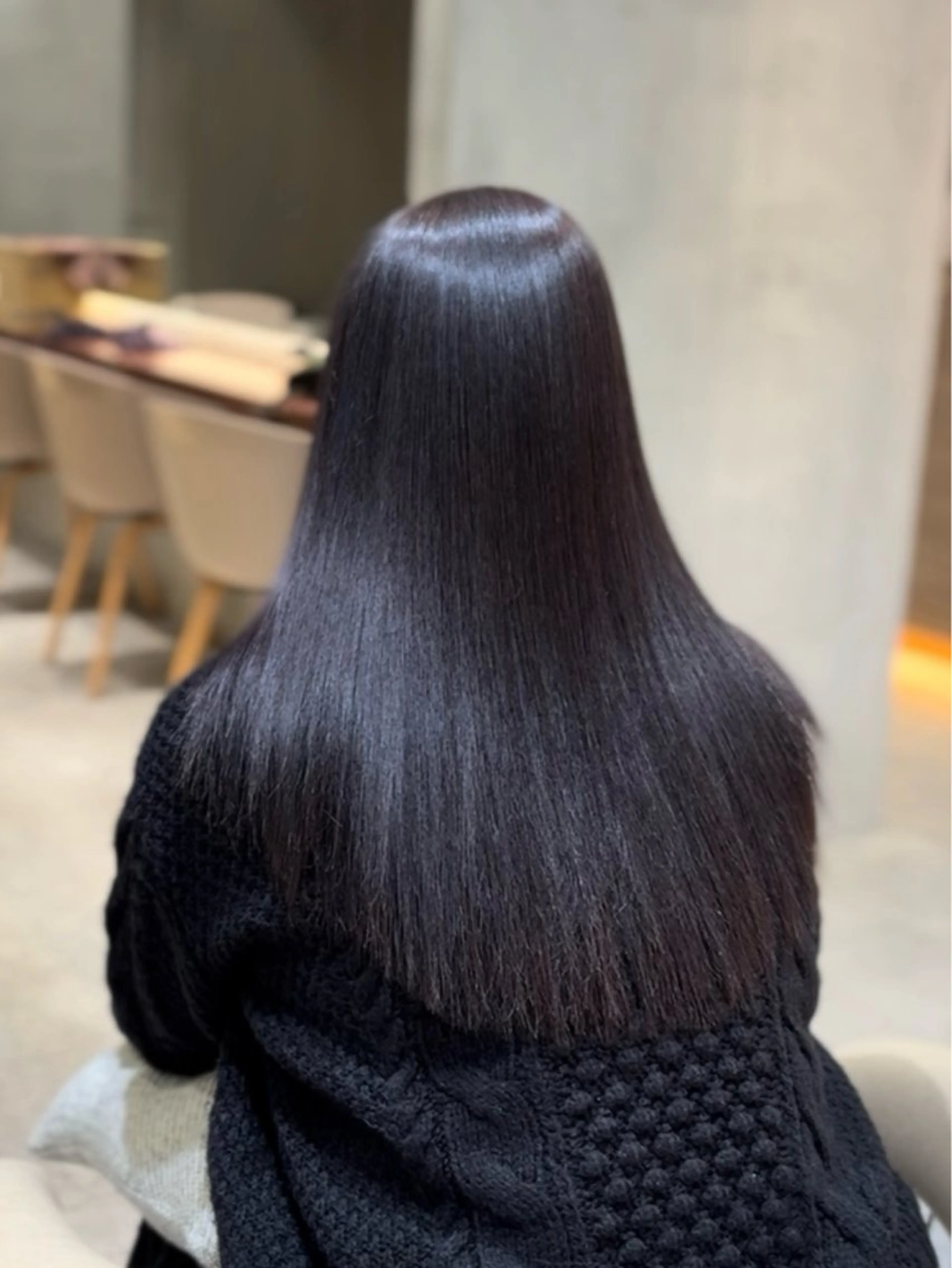 ロング カット 縮毛矯正 トリートメント 🦋美髪矯正、髪質 改善のプロ🦋アオイのヘアスタイル